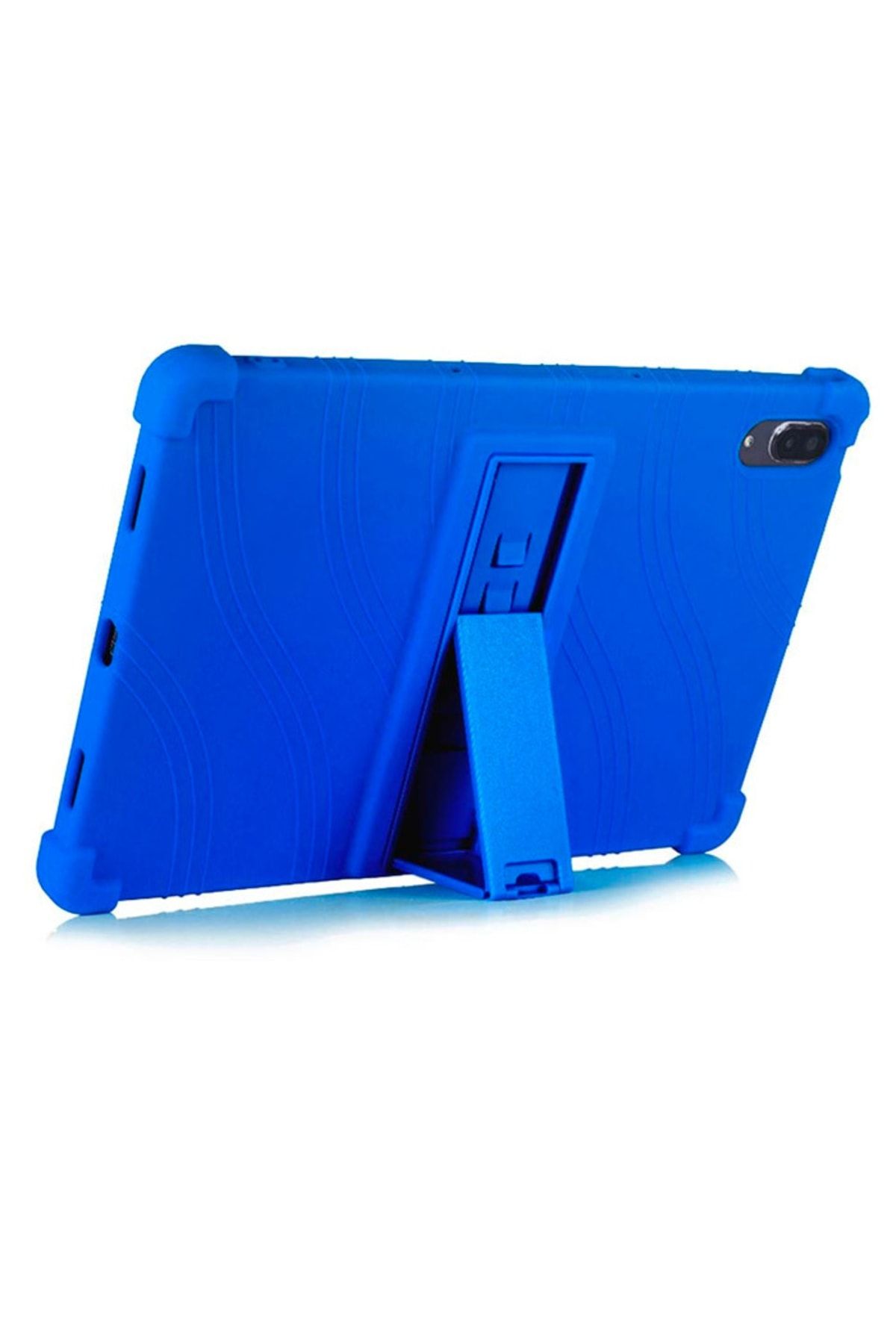 Ally Mobile Ally Lenovo Tab P11 Pro Tb-j706 Standlı Silikon Kılıf Tablet Kılıfı Mavi