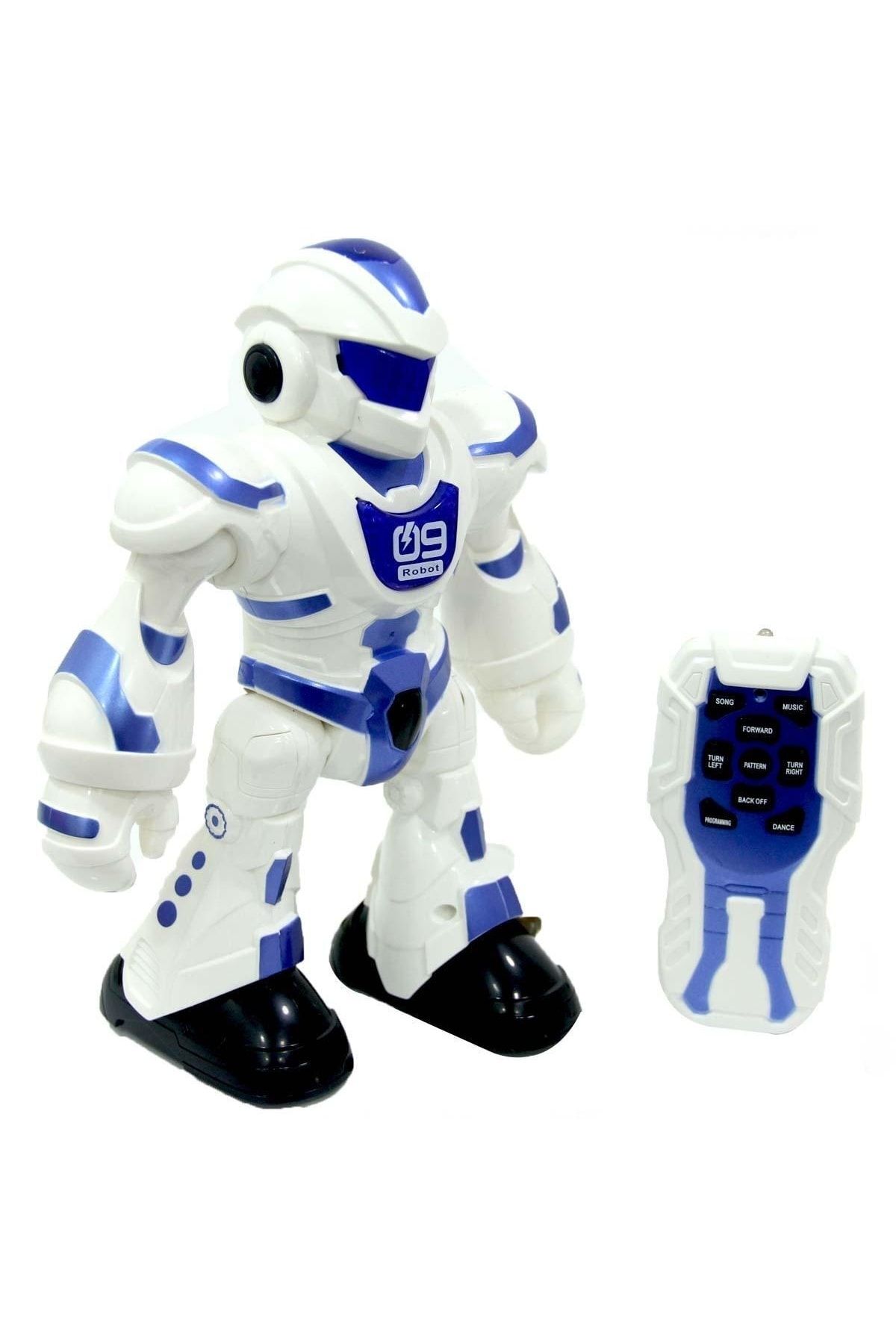 Burnis Toy Deniz Oyuncak Robot Sesli Işıklı Kumandalı Danseden Robot Oyuncak