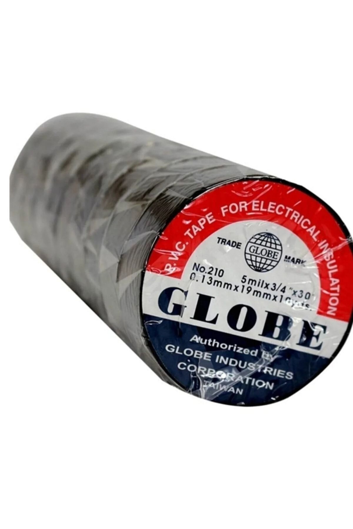Globe Elektrik Bant Izole Bant Elektrik Bandı Siyah Model 10 Adet