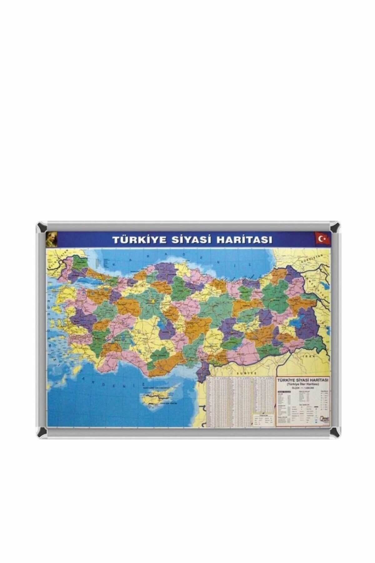 Akyazı Türkiye Siyasi Haritası  70x100