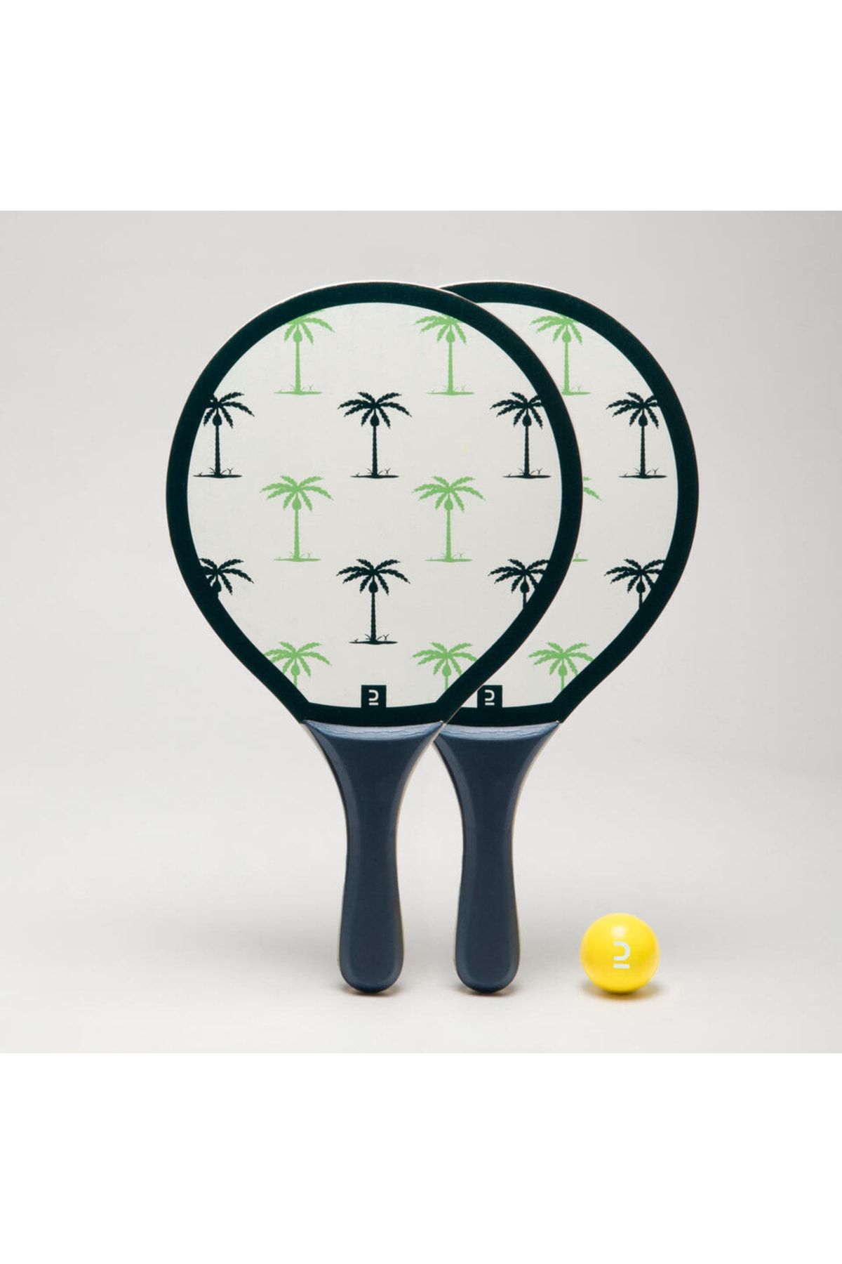 Genel Markalar Sandever Plaj Tenisi Raket Seti - Beyaz - Woody Racket