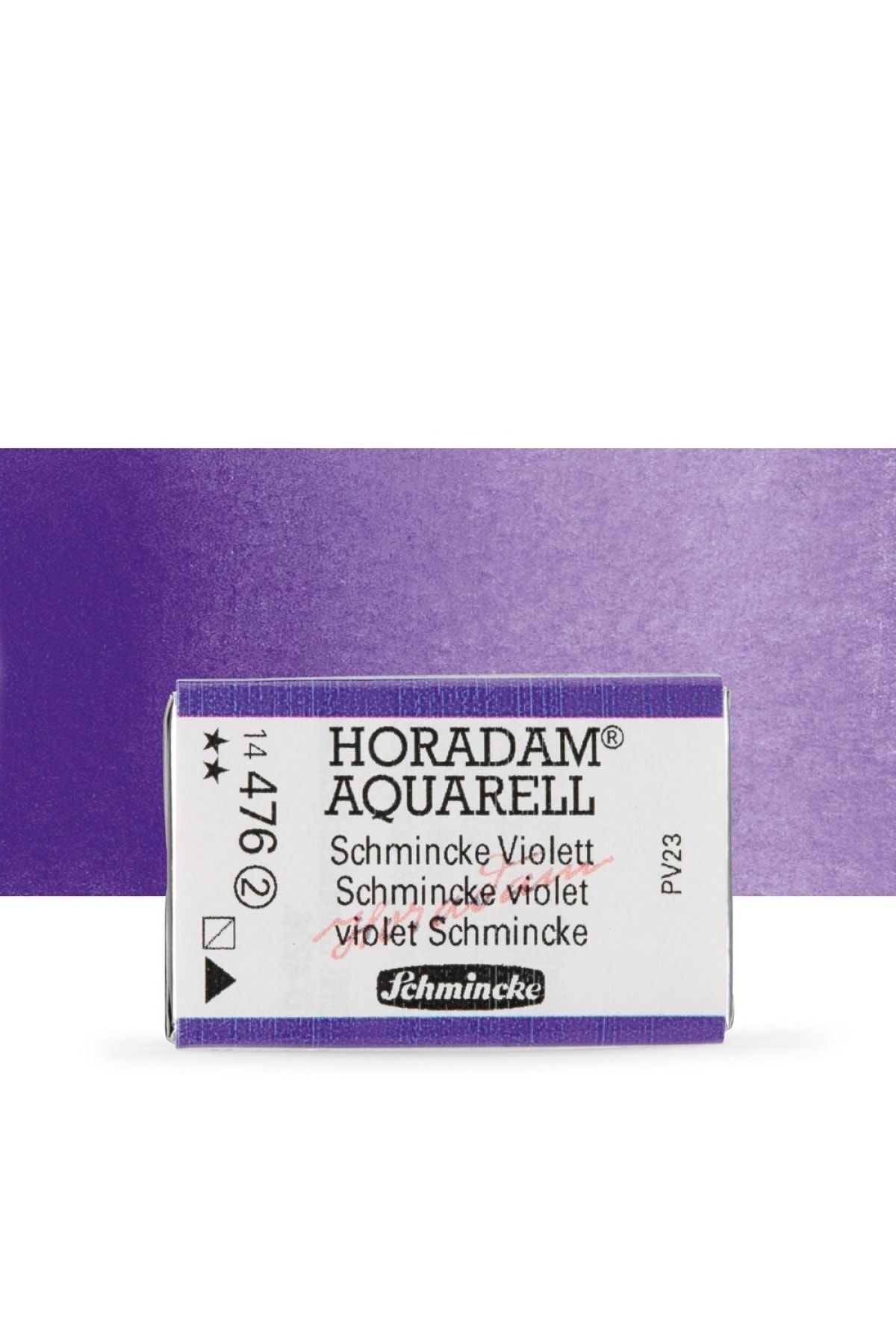 Schmincke Horadam Aquarell Tam Tablet Sulu Boya Mauve 476 S.2
