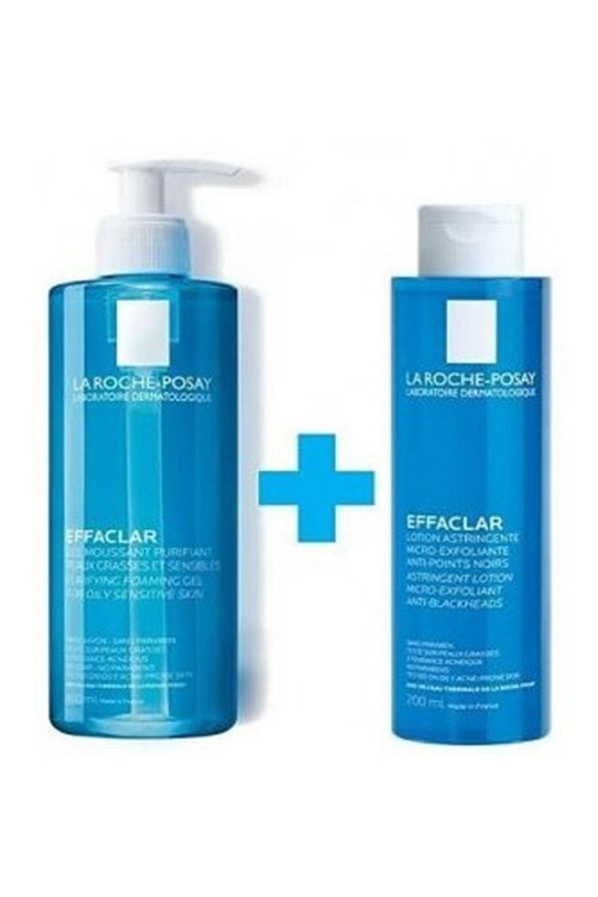 La Roche Posay Effaclar Temizleme Jeli 400 Ml Effaclar Mikro Soyucu Tonik 200 Ml