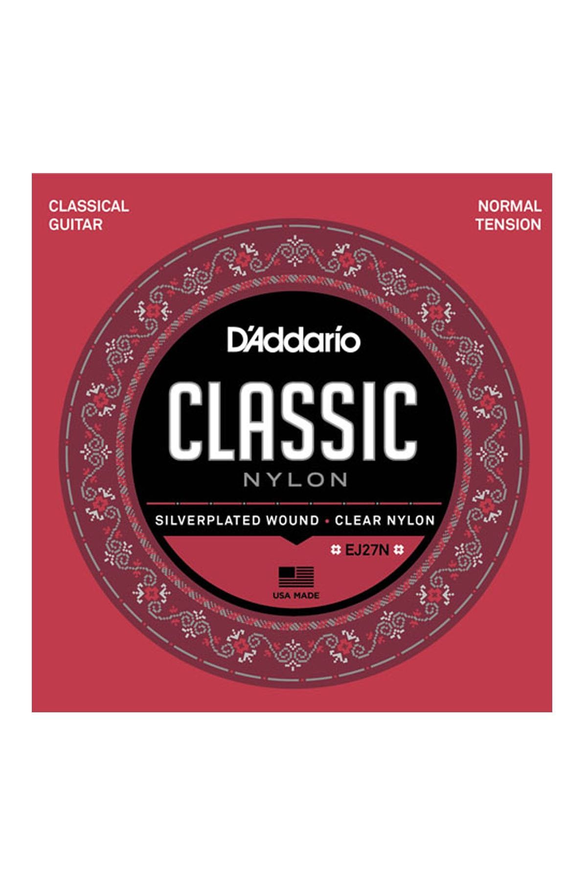 D'Addario Destan Müzik -d'addario Ej27n 4/4 Normal Tension Klasik Gitar Teli