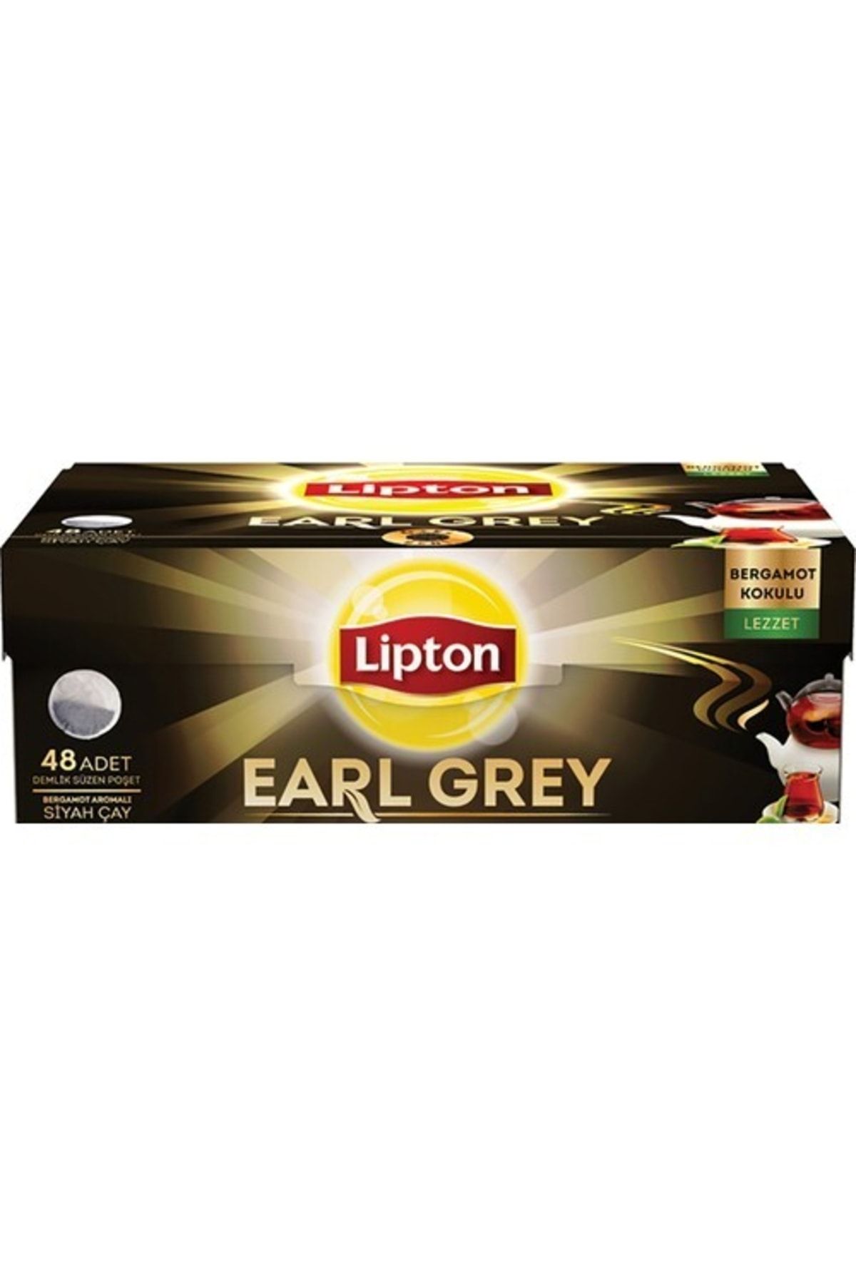 Lipton Siftaholsun Çay Earl Grey Demlik 48 Li X 16 Adet