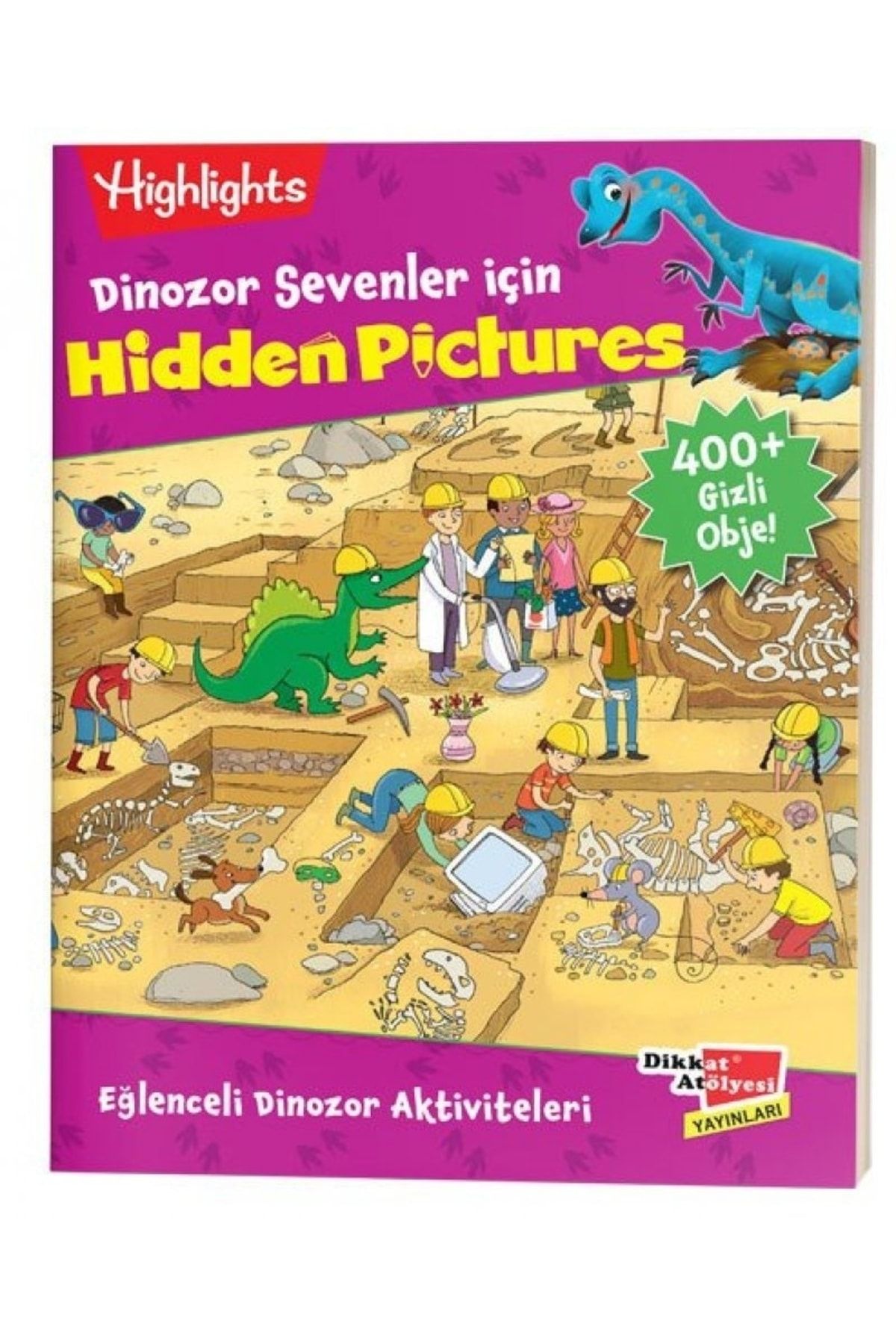 Dikkat Atölyesi Yayınları Dinozor Sevenler Için Hidden Pictures