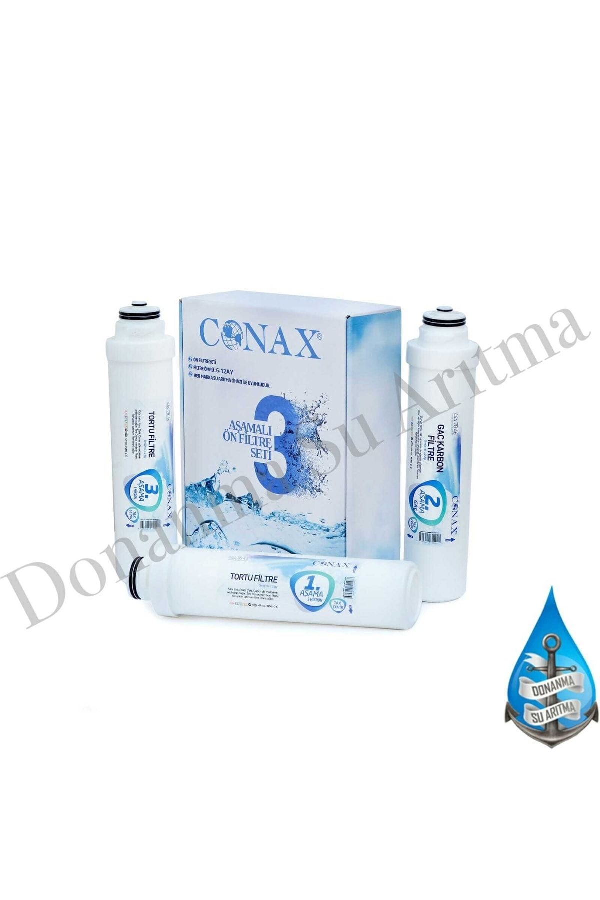Conax Class Tak Çevir 3 Lü Filitre Seti