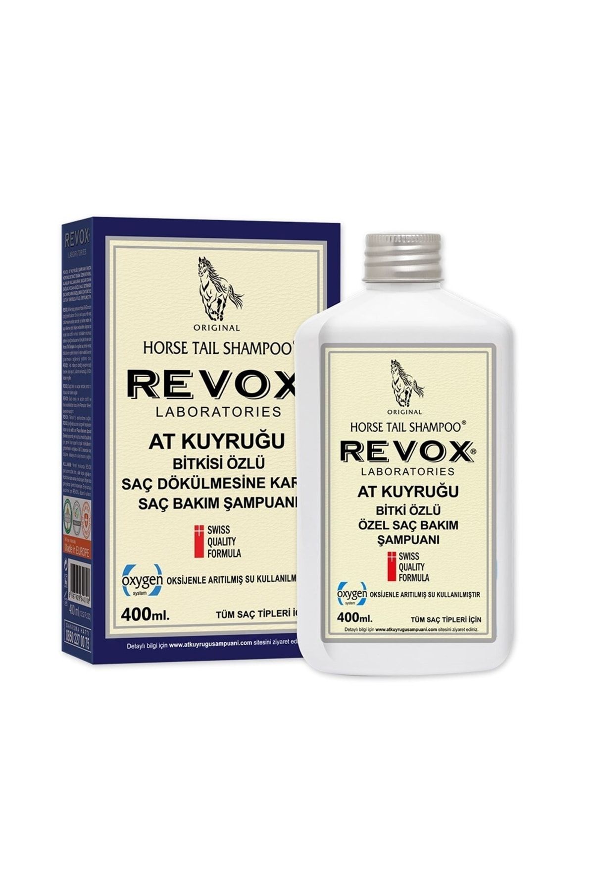 Revox At Kuyruğu Sampuan 400 ml