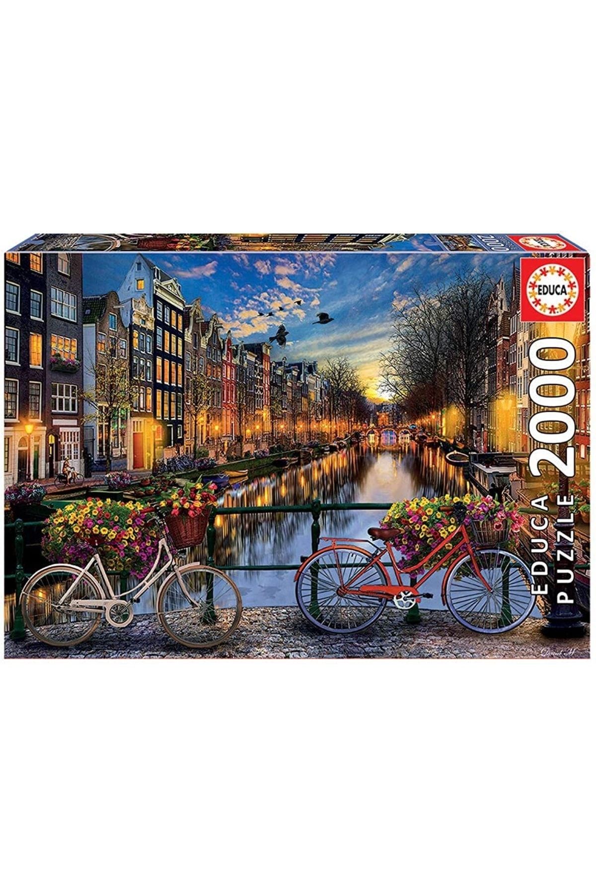 EDUCA Amsterdam 2000 Parça Puzzle