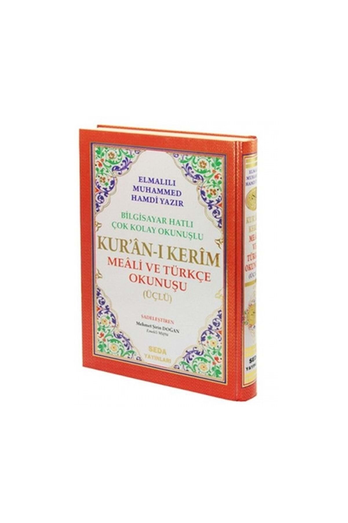 Seda Yayınları Kur'an-ı Kerim Rahle Boy Sade (2 RENKLİ SADE) / Üçlü Kur'an-ı Kerim Mealleri Kod:004