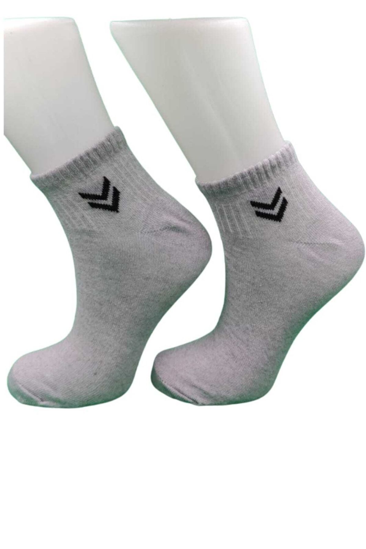 pazariz Patik Çorap Gri 6 Lı