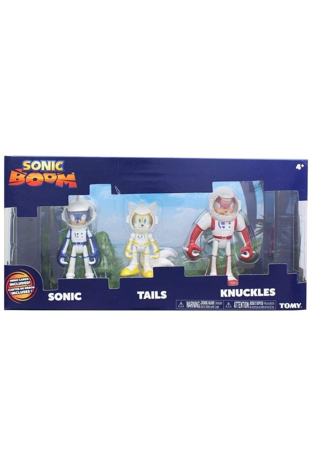 OyuncaklarÜlkesi Sonic Boom Spacesuit Sonic Tails Knuckles Oyuncakları Figürleri