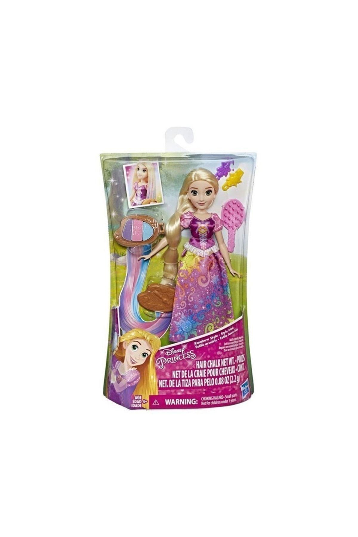 Hasbro Hediye Oyuncak Hediye Oyuncak Hediye Oyuncak Disney Prenses Gökkuşağı Saçlı Rapunzel