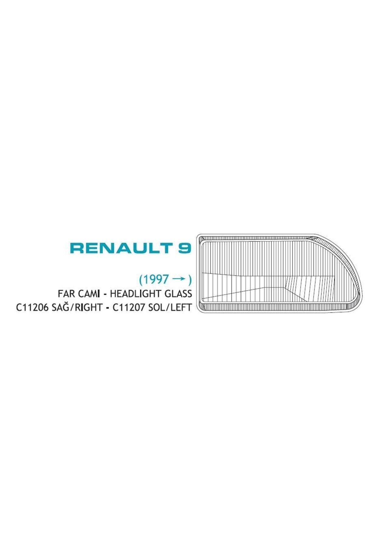 AYFAR Far Camı Renault R9 Broadway Ym. Sol 1997 C11207
