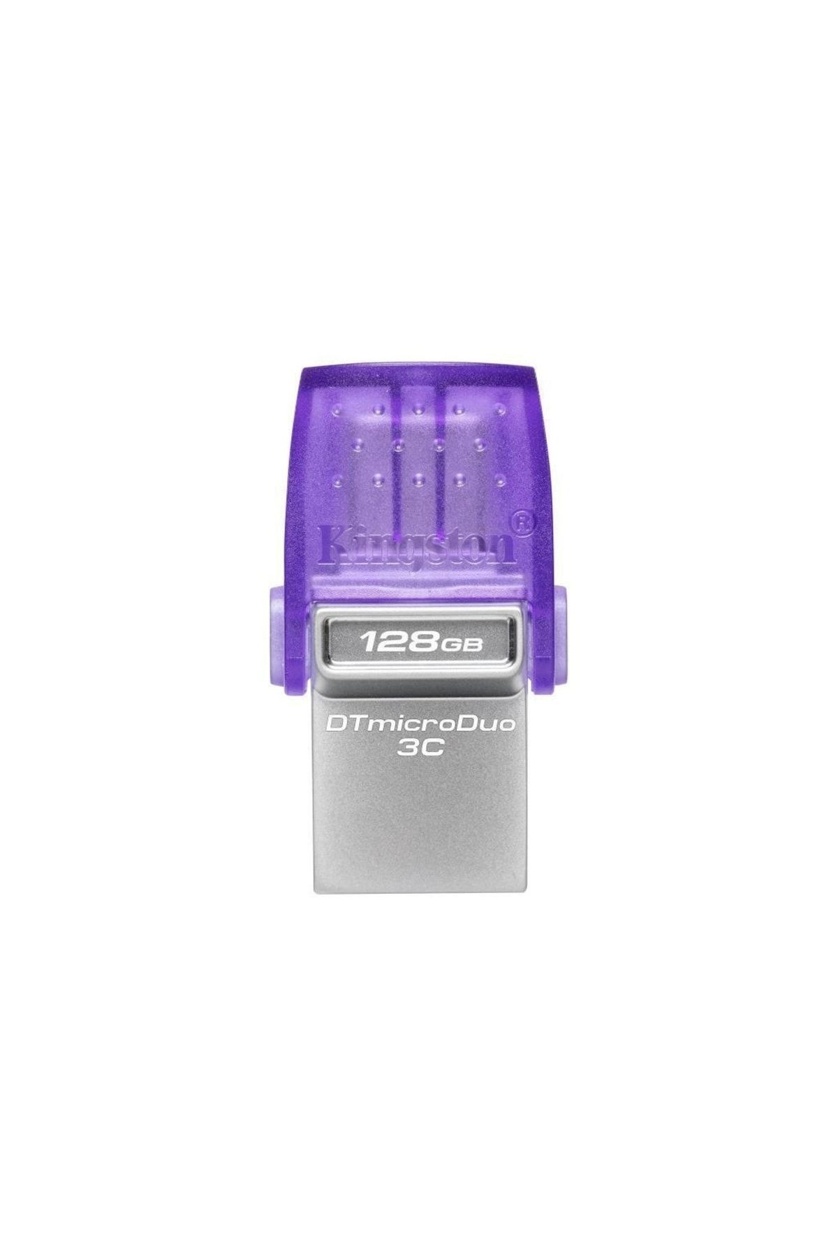 Kingston Duo 128GB DataTraveler MicroDuo 3C 200MB/sn Dual USB TypeA + TypeC Flash Bellek DTDUO3CG3/128