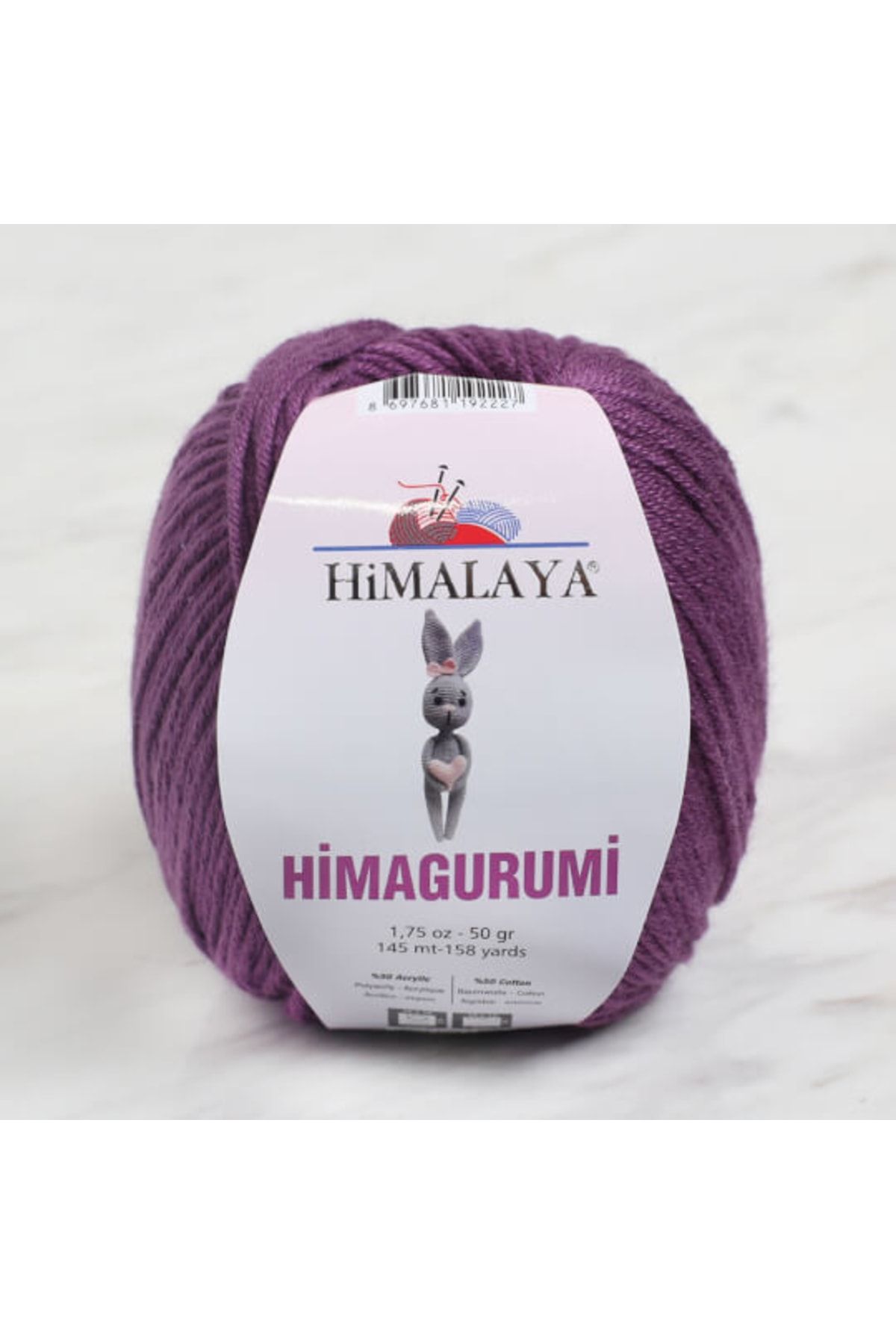 Himalaya Himagurumi Mor 50 Gr El Örgü Ipi - 30122