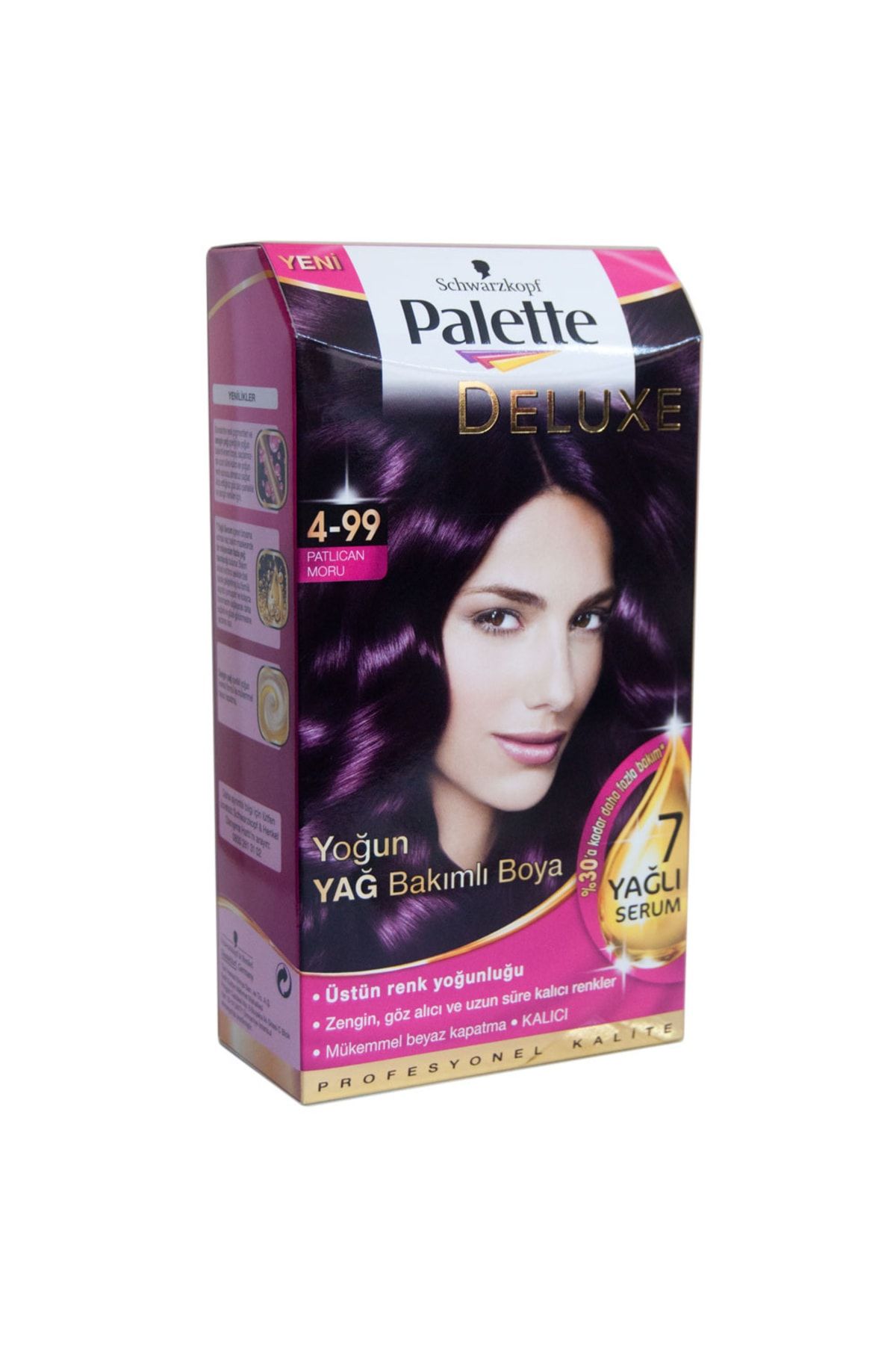 Palette Siftaholsun Saç Boyası 4-99 Patlıcan Moru
