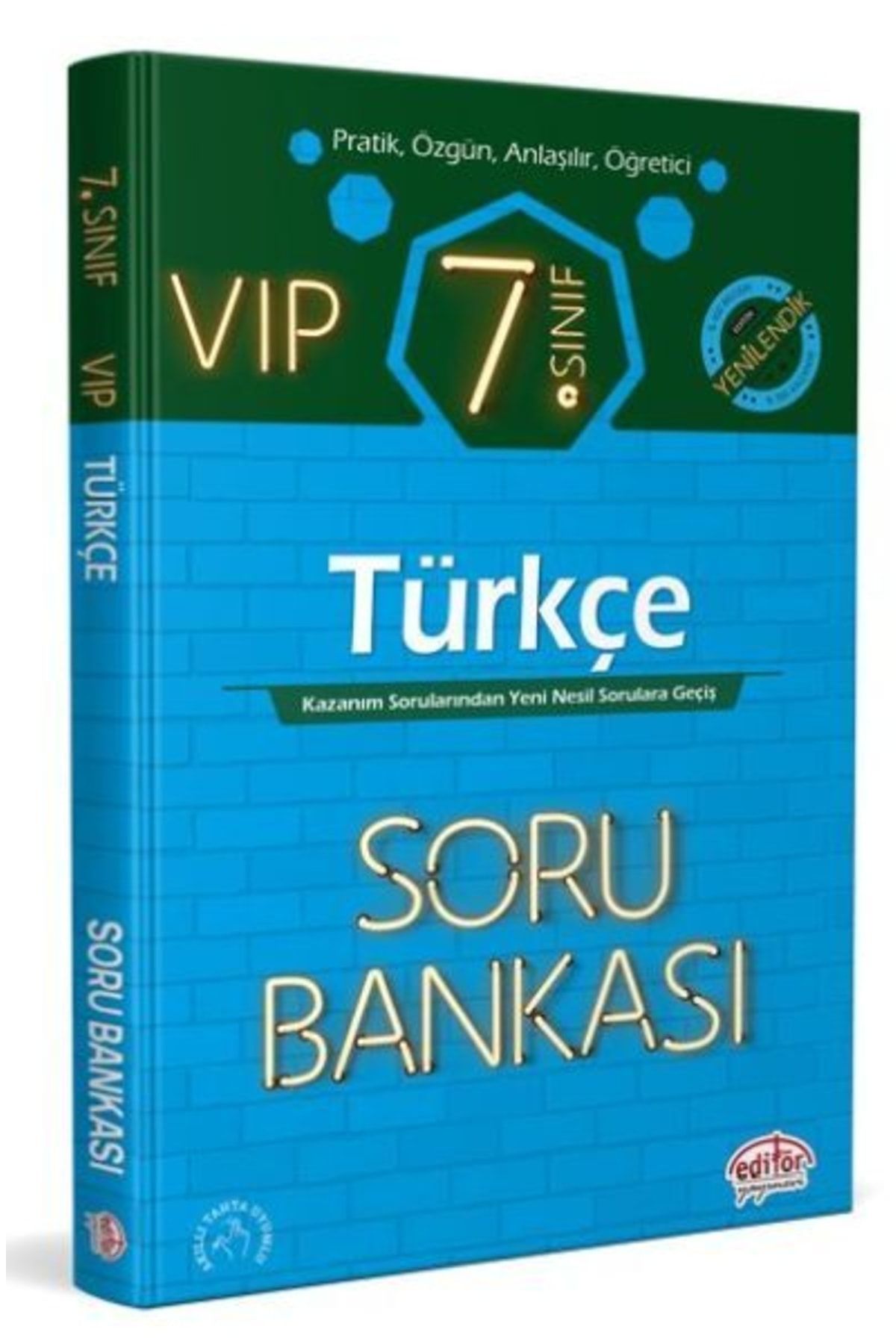 Editör Yayınları Editör 7. Sınıf Vıp Türkçe Soru Bankası