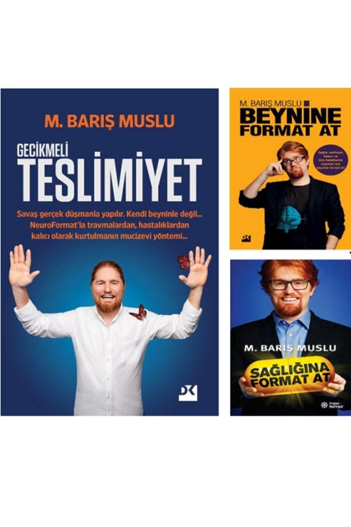 Doğan Kitap Gecikmeli Teslimiyet - Sağlığına Format At - Beynine Format At / 3 Kitap Set - M. Barış Muslu