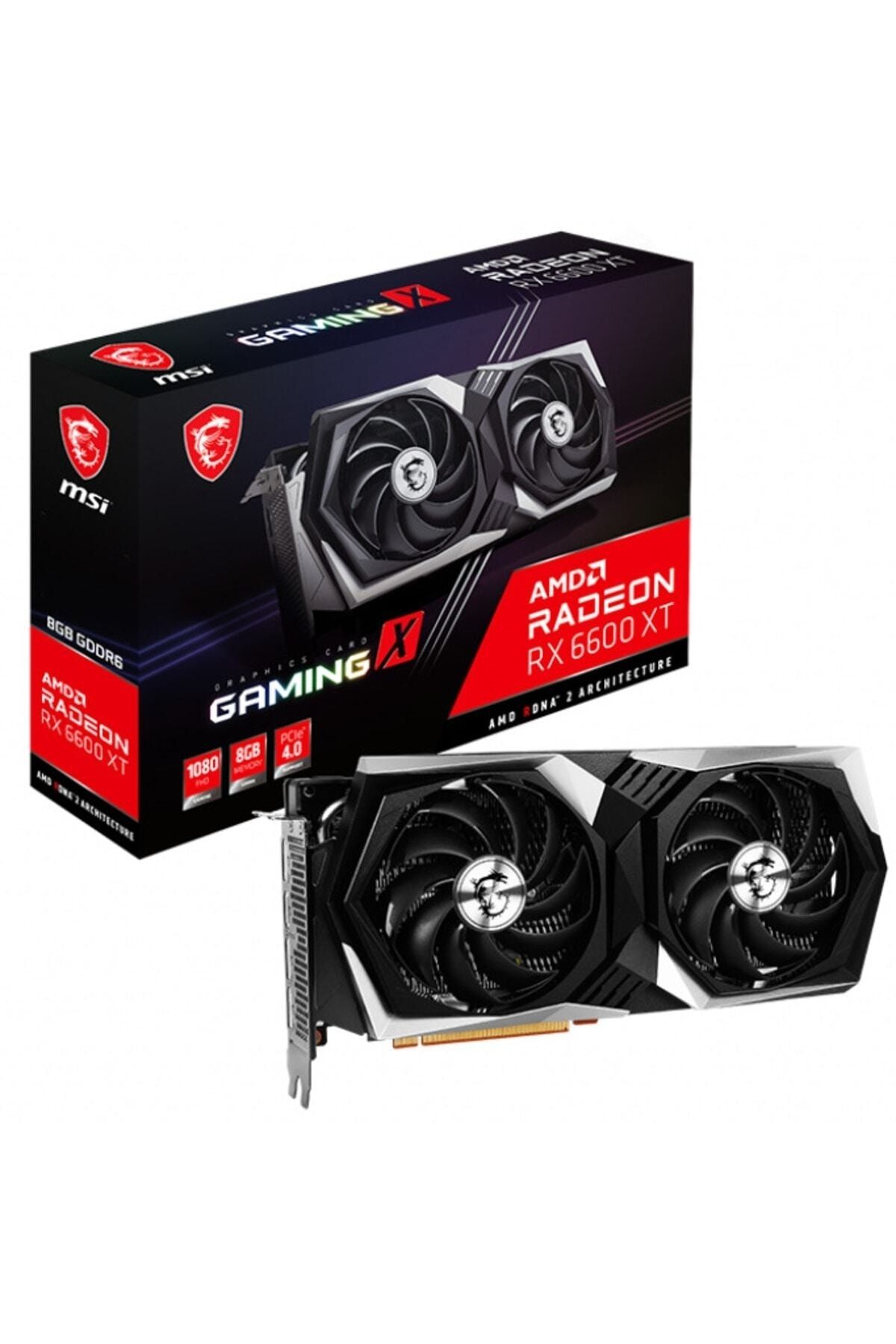 MSI Radeon Rx 6600 Xt Gamıng X 8g 8gb Gddr6 Hdmı 3xdp 128bit