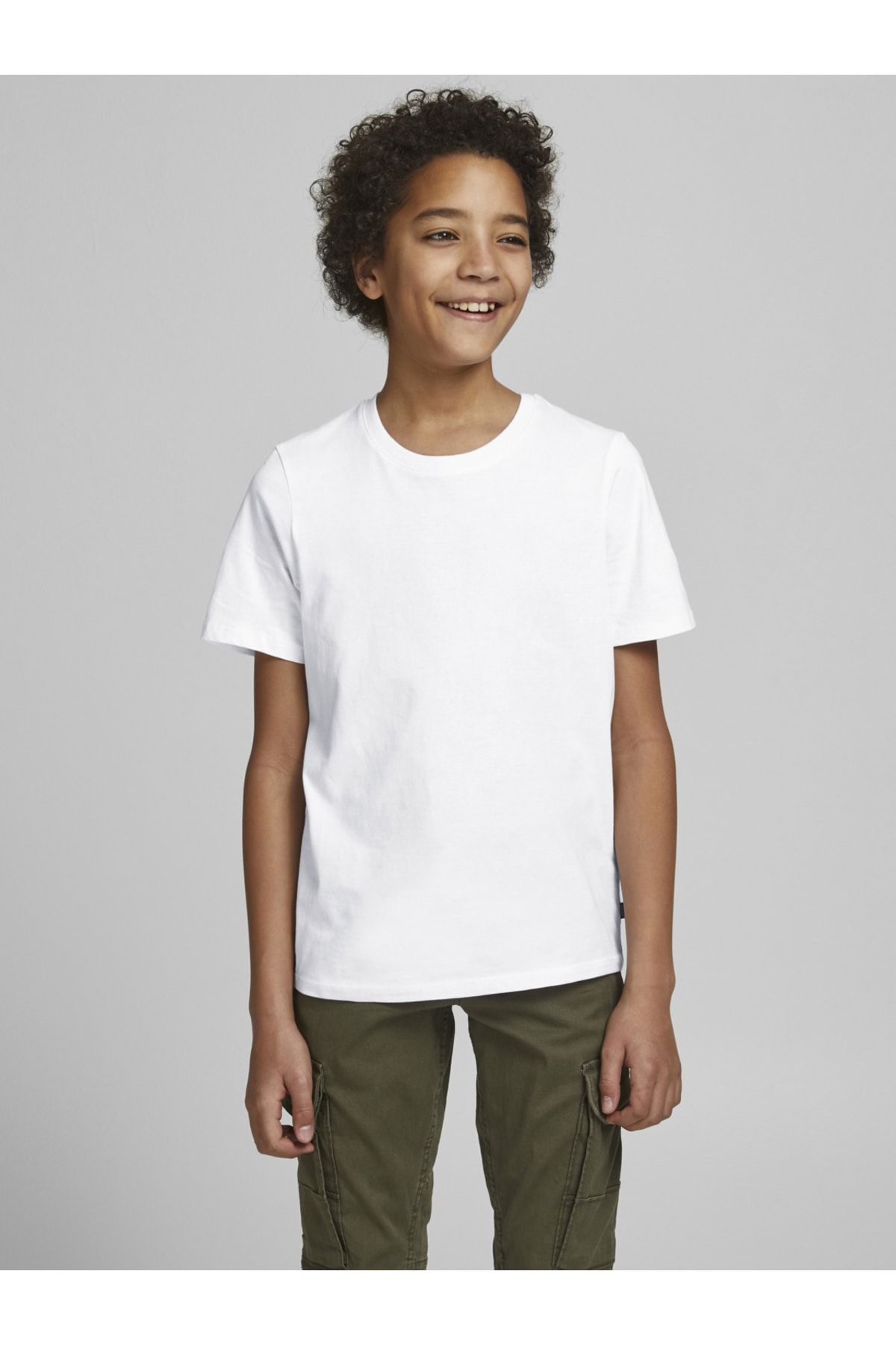 Jack & Jones Düz Renk Basic Çocuk Tişört