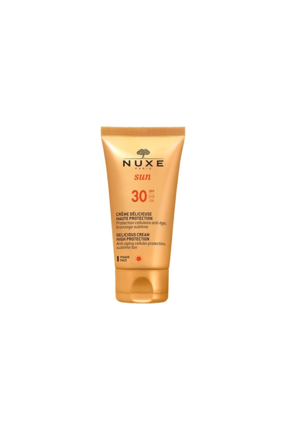 Nuxe Sun - Creme Delicieuse Visage Haute Protection Spf30 50ml - Güneş Koruyucu Yüz Kremi