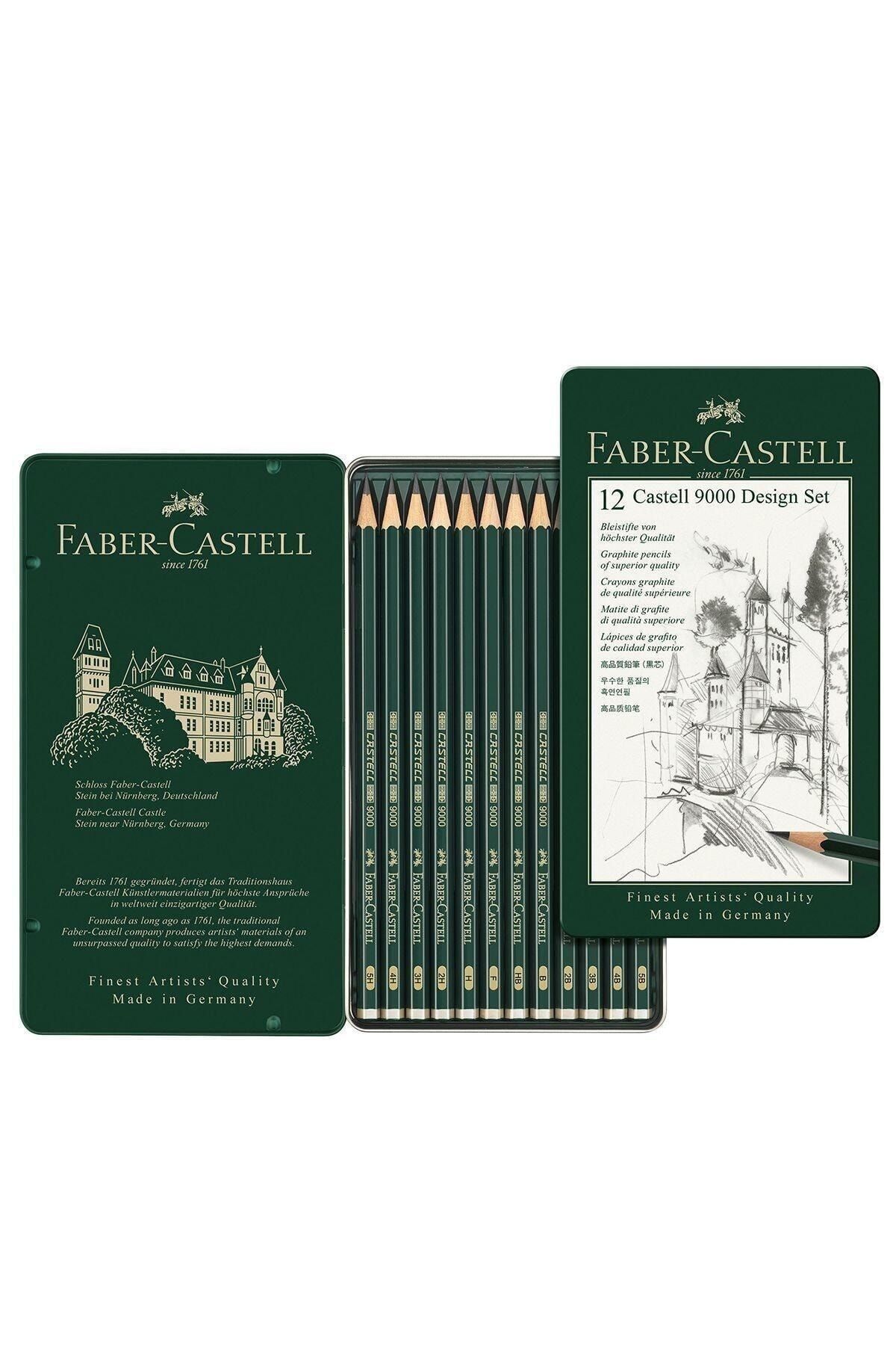 Faber Castell 9000 Dereceli Kalem Design Set (5b-5h)