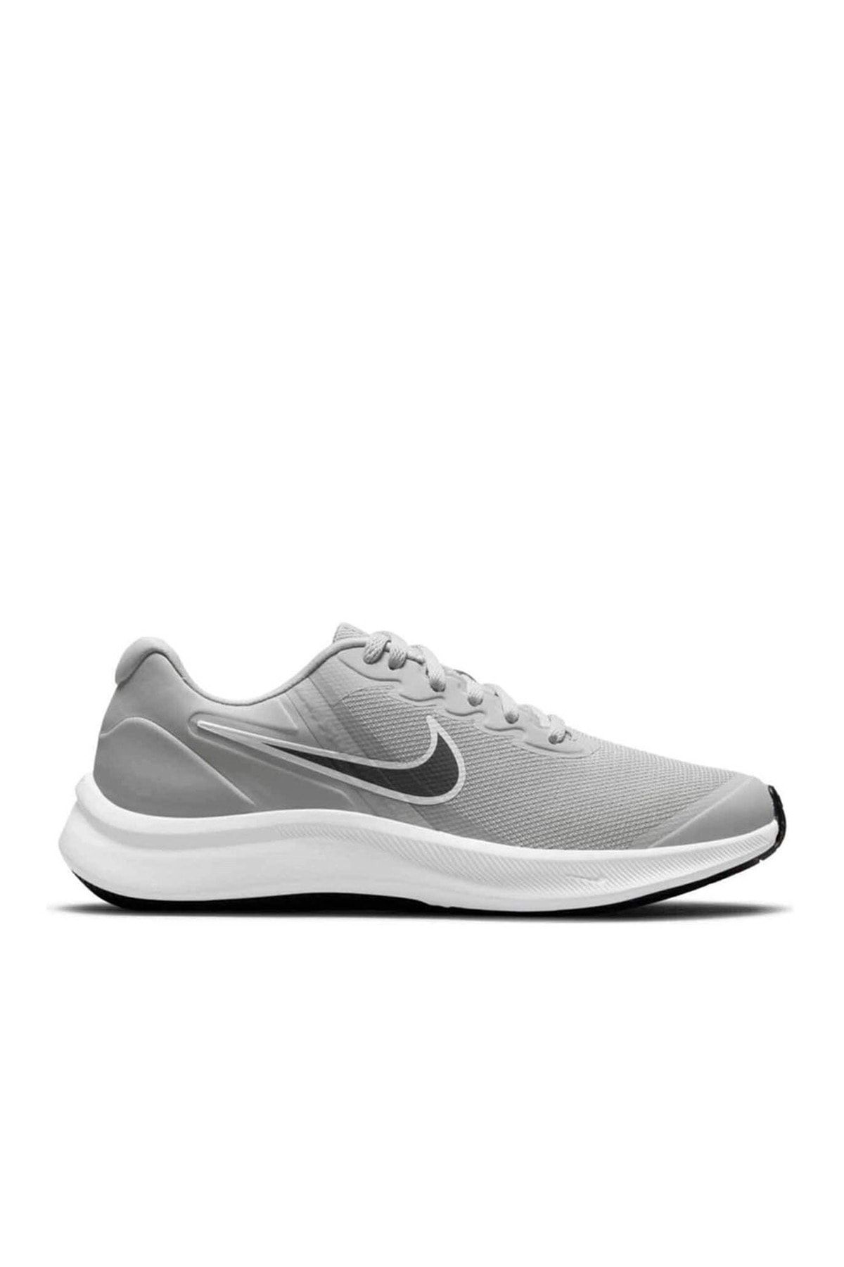 Nike Star Runner 3 (gs) Çocuk Gri Koşu Ayakkabısı