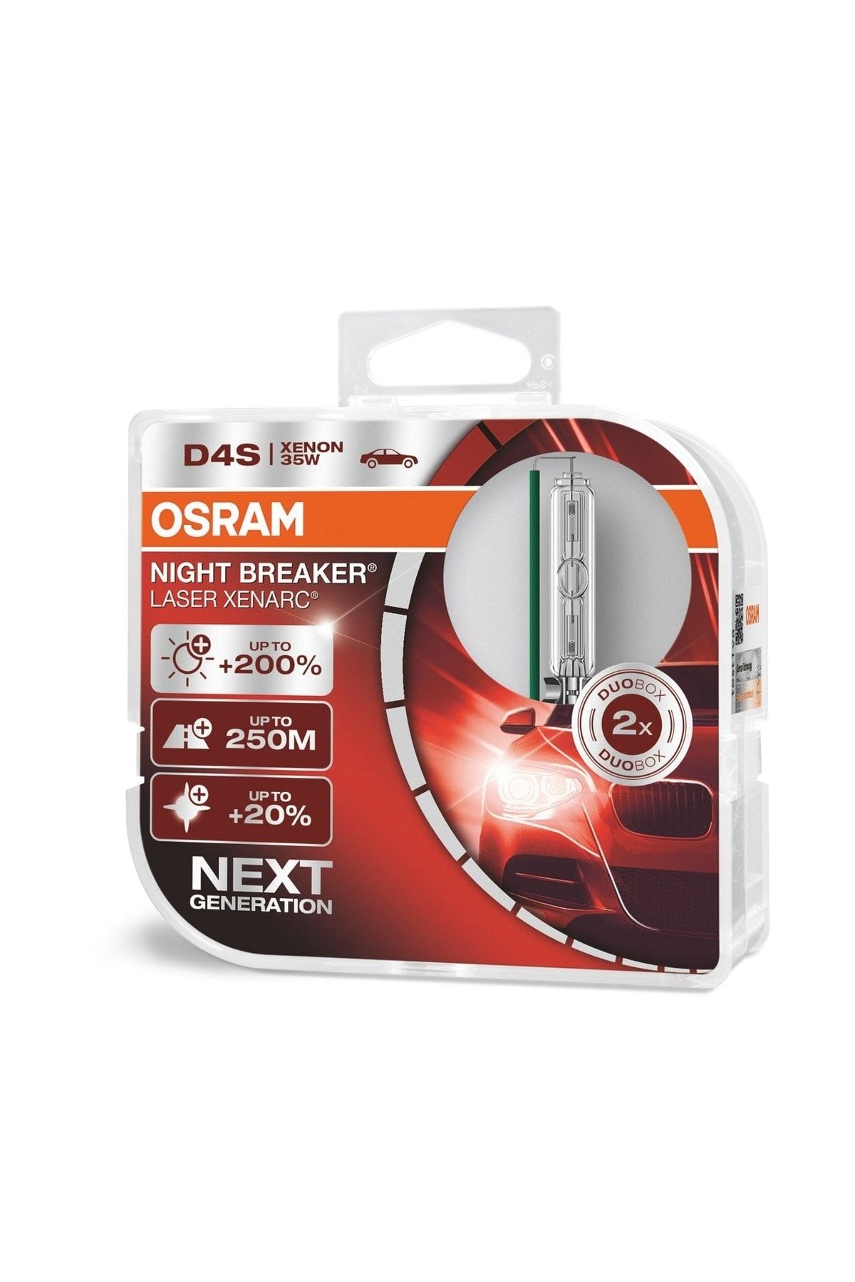 Osram Next Generation D4s Night Breaker Laser Xenarc Xenon Ampul Seti +%200 12v 35w