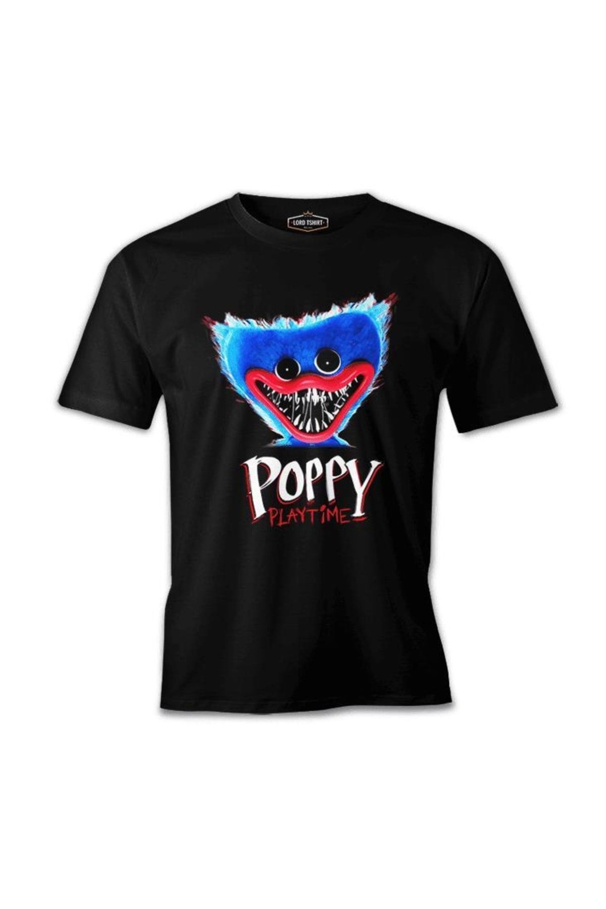 Lord T-Shirt Poppy - Play Time Siyah Erkek Tshirt