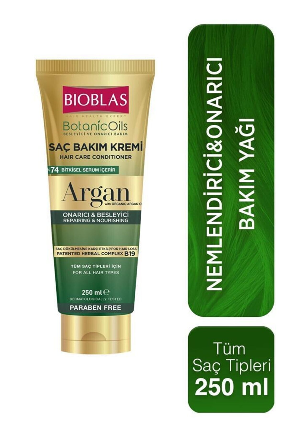 Bioblas Botanicoils Argan Yağlı Saç Kremi 250ml X 2 Adet