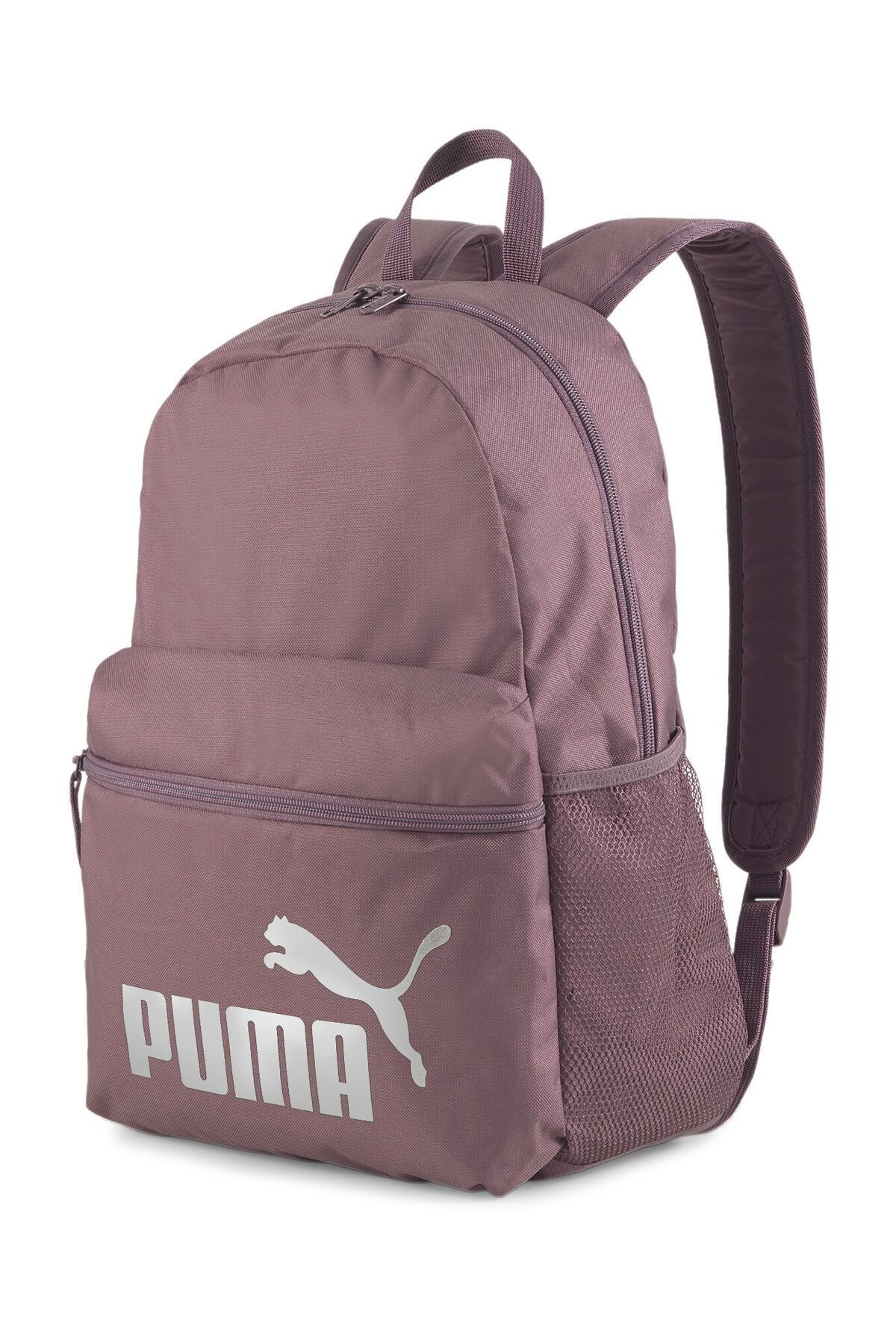 Puma Unisex Sırt Çantası - PUMA Phase Backpack Dusty Plum-Metallic - 07548741