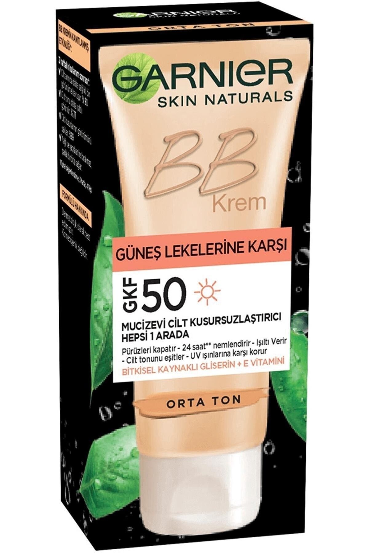 Garnier Skin Naturals Bb Cream Leke Karşıtı Orta 50 ml Lwsbb