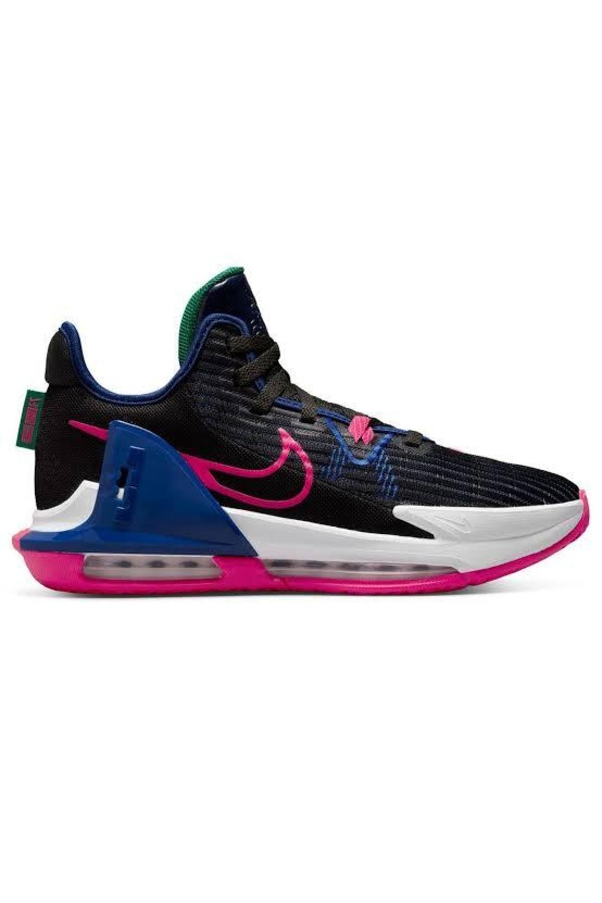 Nike Lebron Witness Vı 6 Black Blue Pink Cz4052-005 Basketball Sneakers