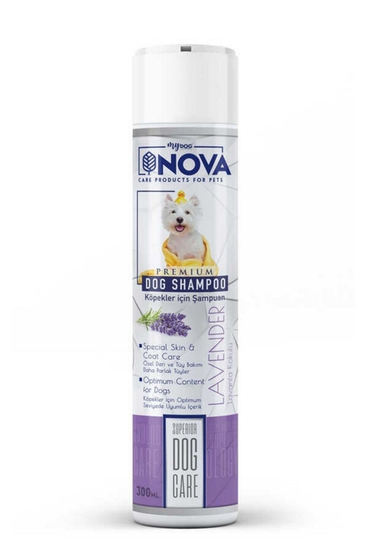Genel Markalar Köpek Bakım Ürünü Nova Lavanta Özlü Köpek Şampuanı 300ml