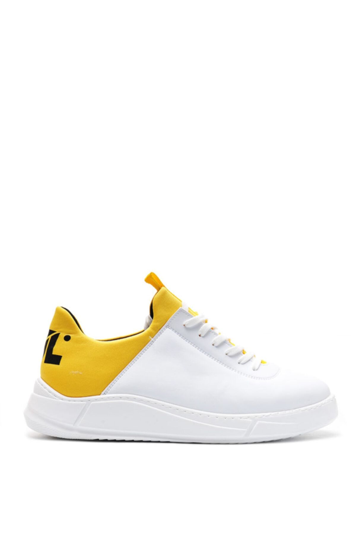 Bulldozer 201434 Beyaz Sarı Erkek Casual Ayakkabı