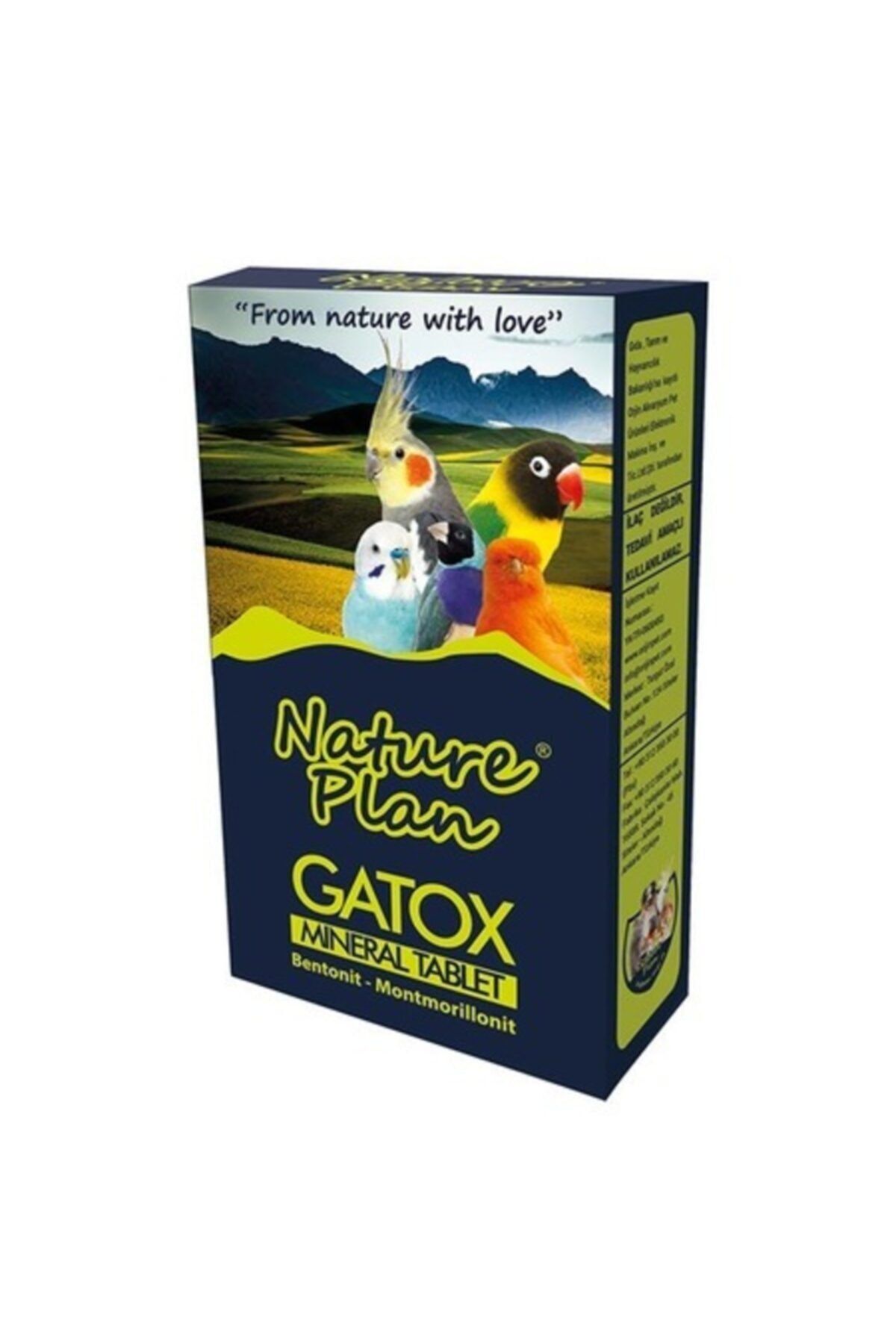 Nature Plan Gatox Mineral Tablet Gaga Taşı 5 Adet