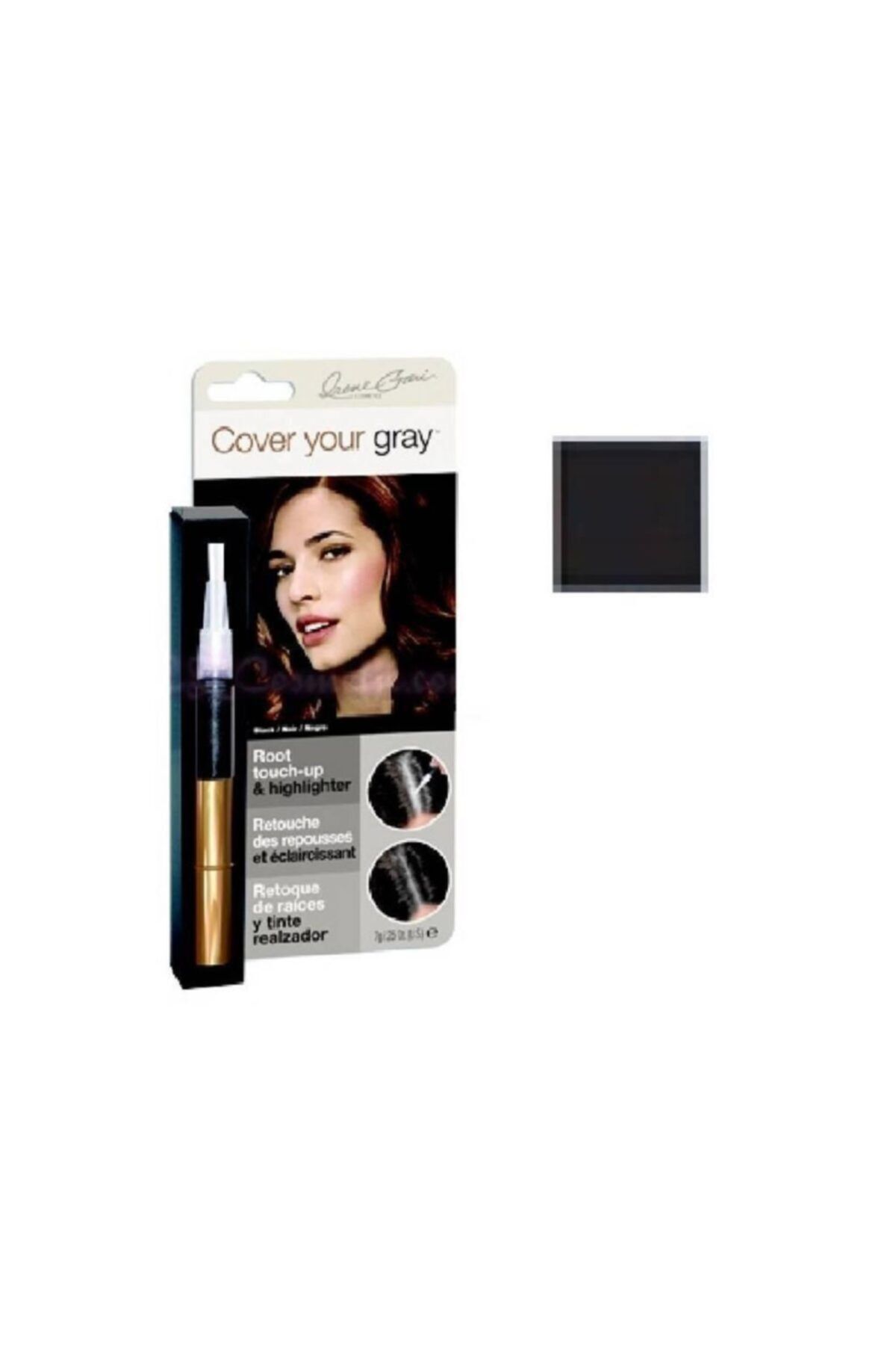 Cover Your Gray Root Touch Up&highlighter For Women Black