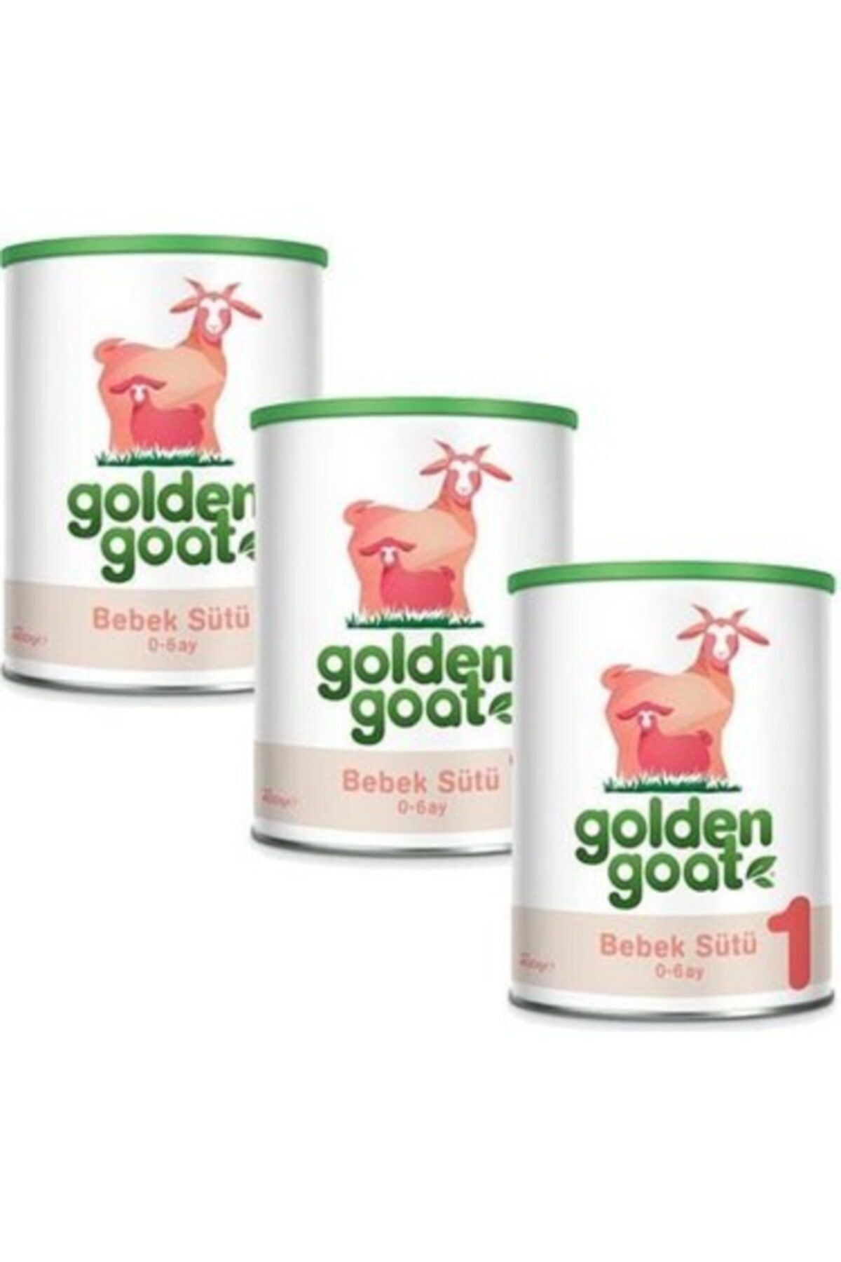Golden Goat 1 Keçi Sütü Bazlı Bebek Sütü 400 gr - 3'lü