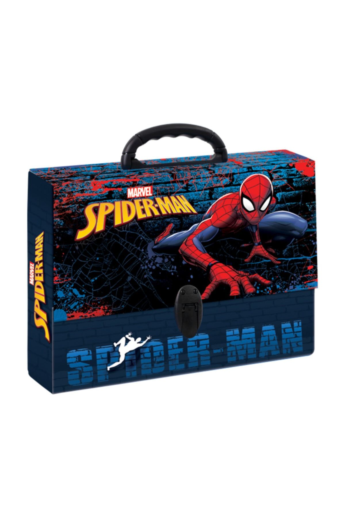 Keskin Color 23x32x7cm Spiderman Saplı Kutu Klasör Saplı Çanta