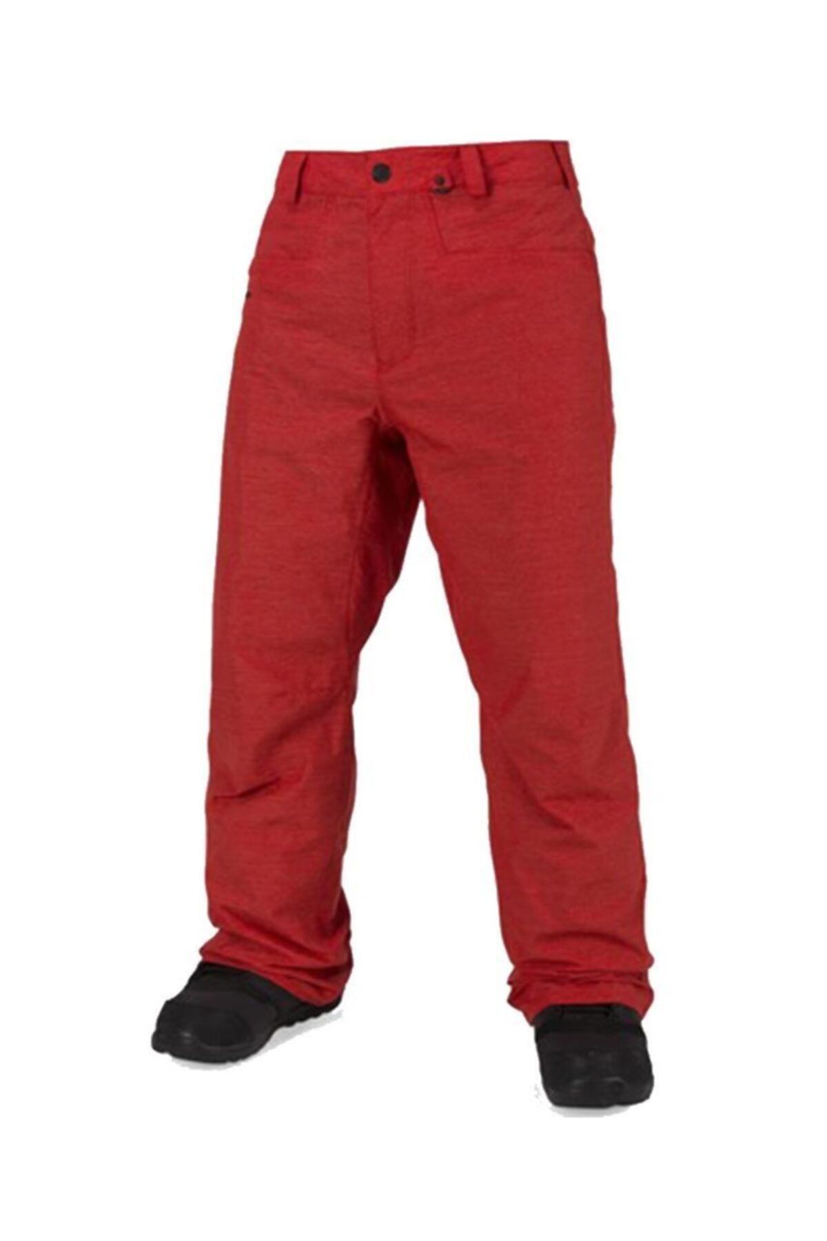 Volcom Carbon Erkek Snowboard Pantolonu Kırmızı