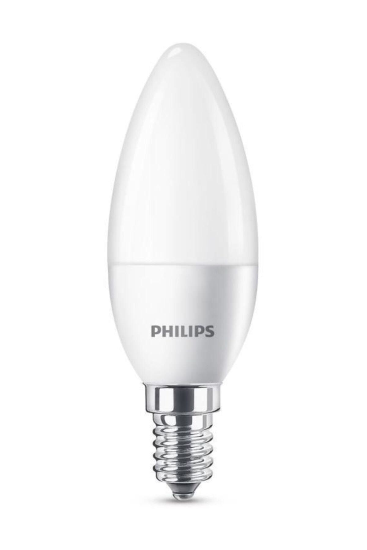 Philips Phılıps E 14 Led E Buji 5.5w=40w 470 Lümen 2700 Kelvin Sarı