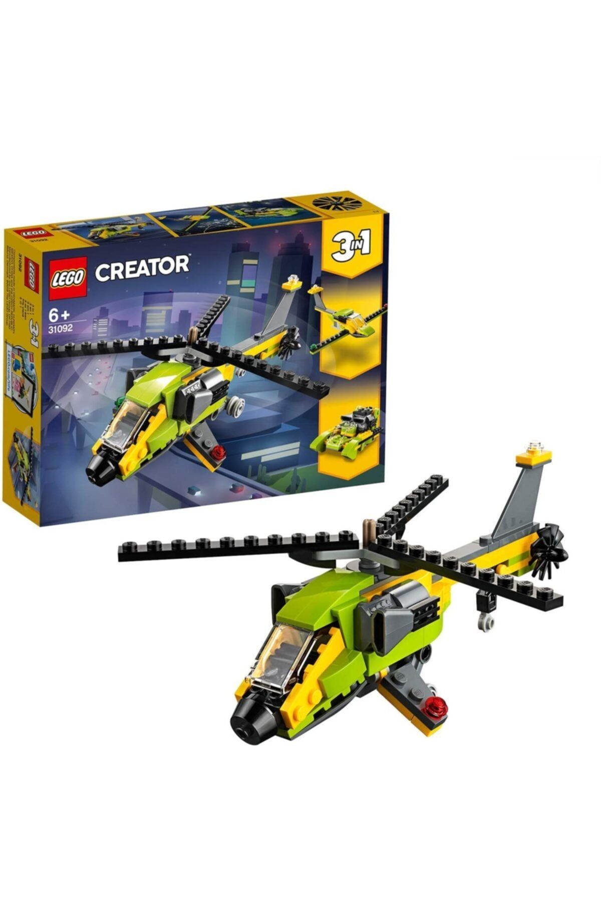 LEGO 31092 Creat.helikopter Macerası /creator +6 Yaş /114 Pcs/