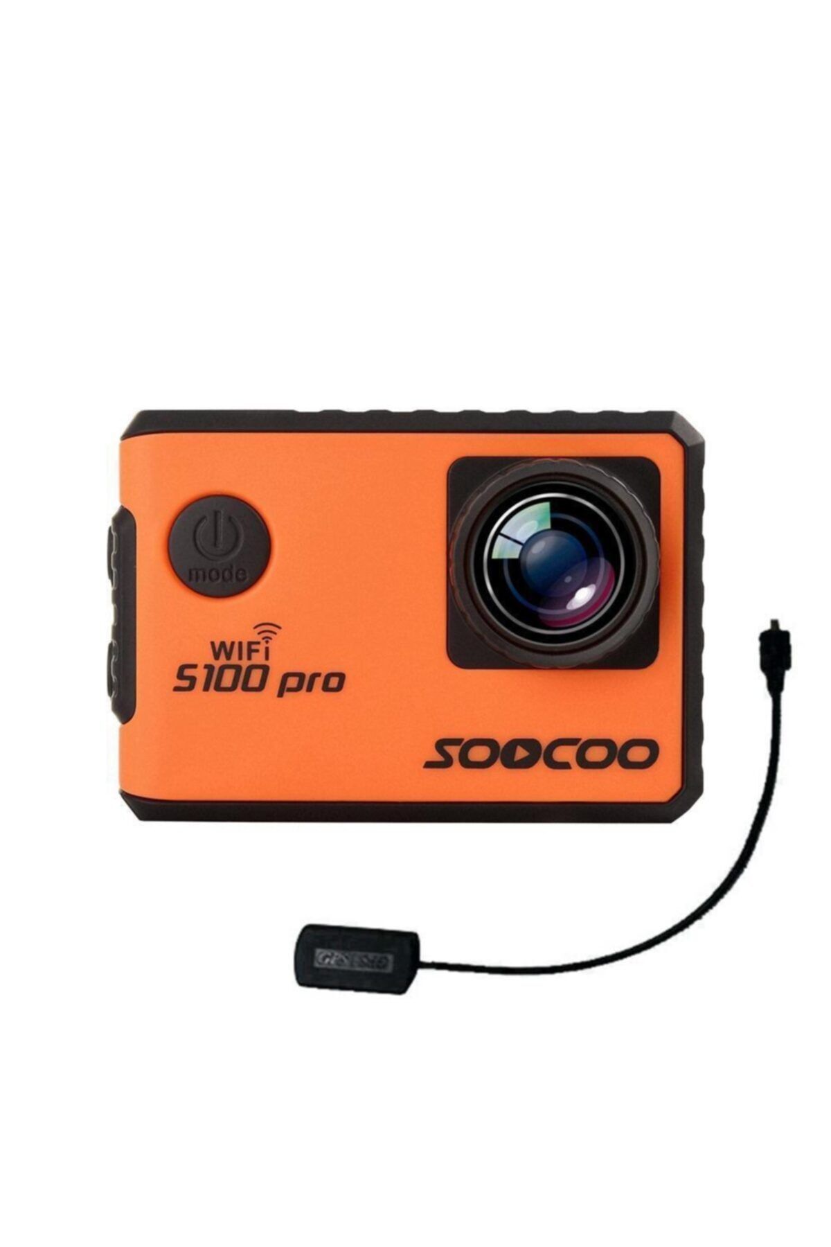 SooCoo S100 Pro 4k Gps'li Aksiyon Kamerası Turuncu
