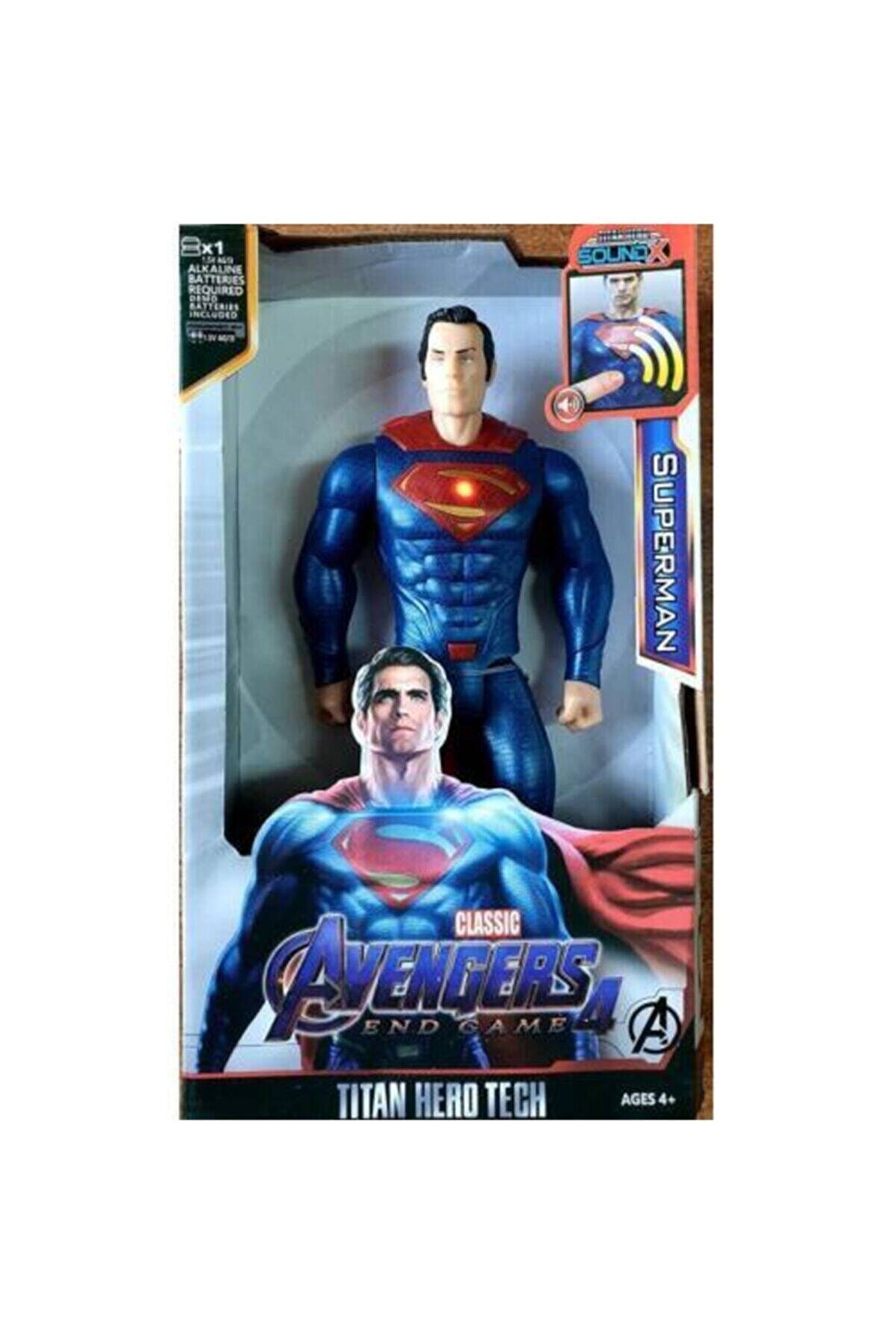 DC Süperman Oyuncak Karakter Sesli 30 Cm