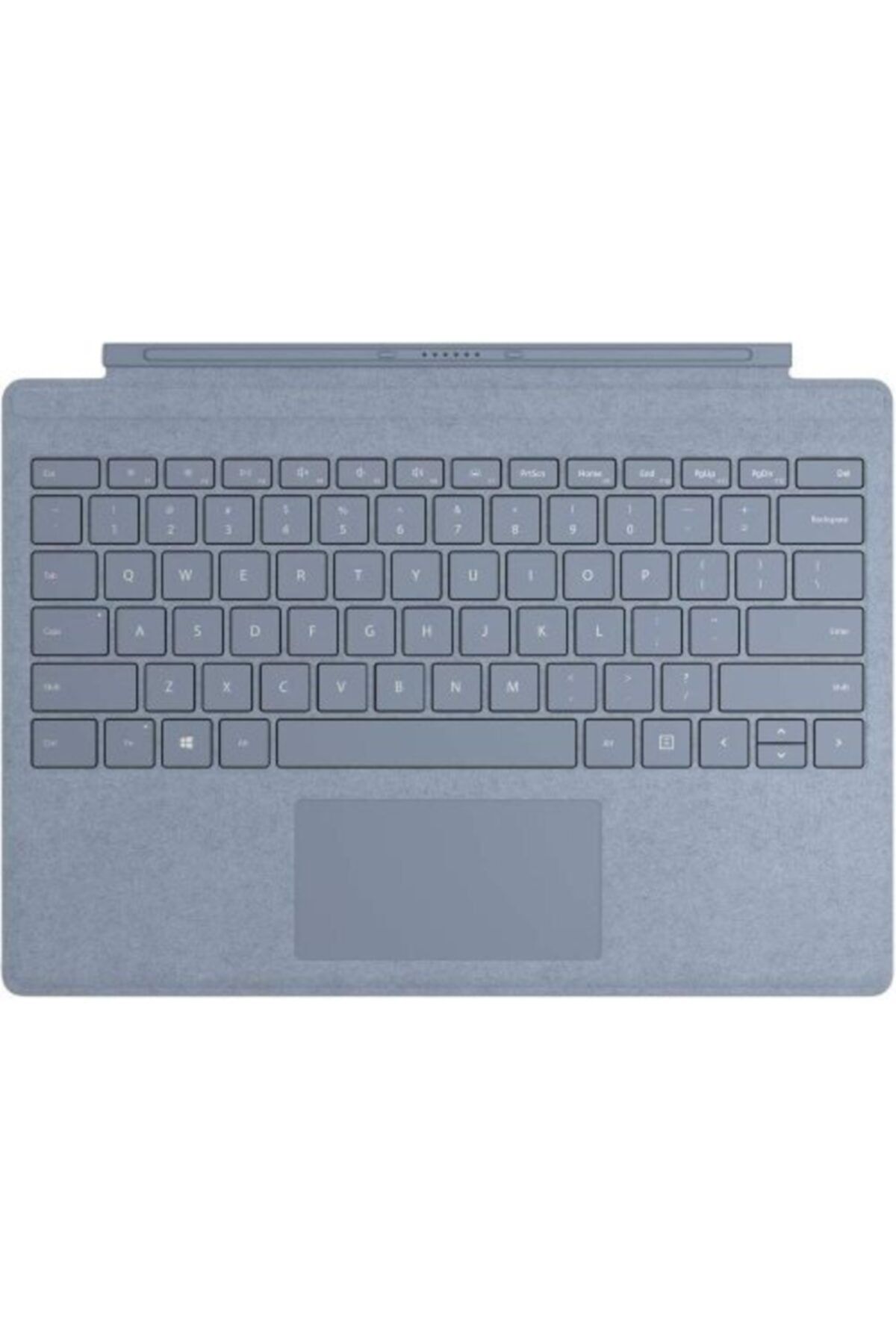 Microsoft Surface Pro Tipi Kapak Ingilizce Klavye-aydınlatmalı –model: Ffq-00121-renk: Buz Mavisi