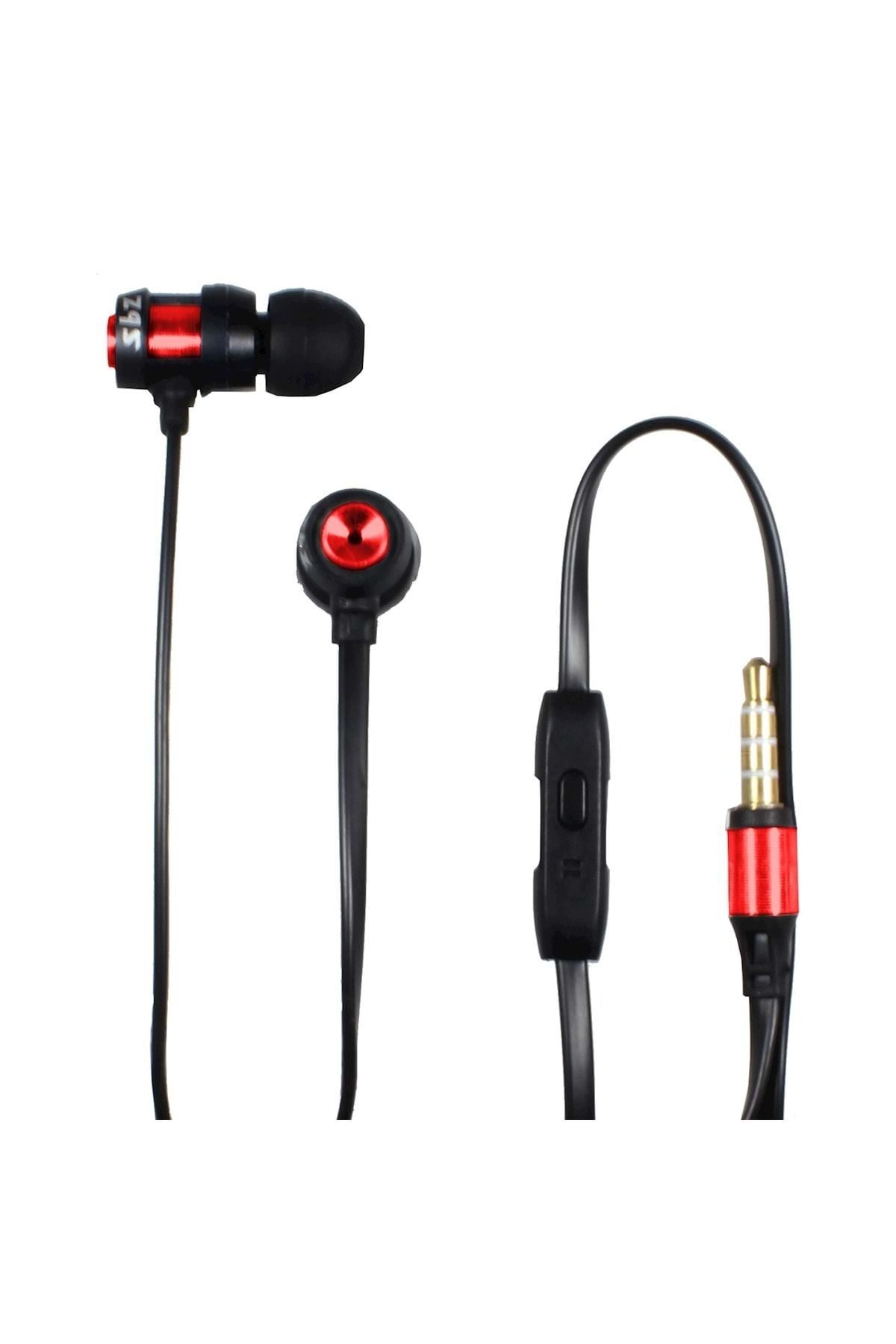 Subzero Pubg Mobile Oyuncu Kulaklığı Mikrofonlu Metal Kulaklık Ep84-kırmızı