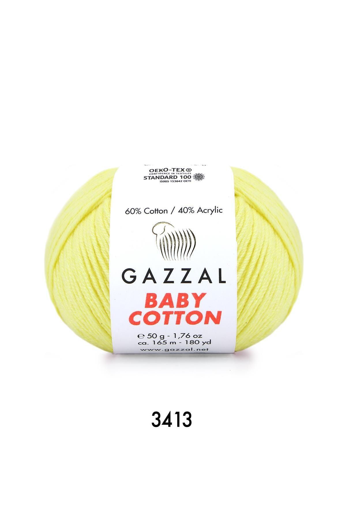 Gazzal Baby Cotton Amigurumi 50gr - Örgü Ipi 3413