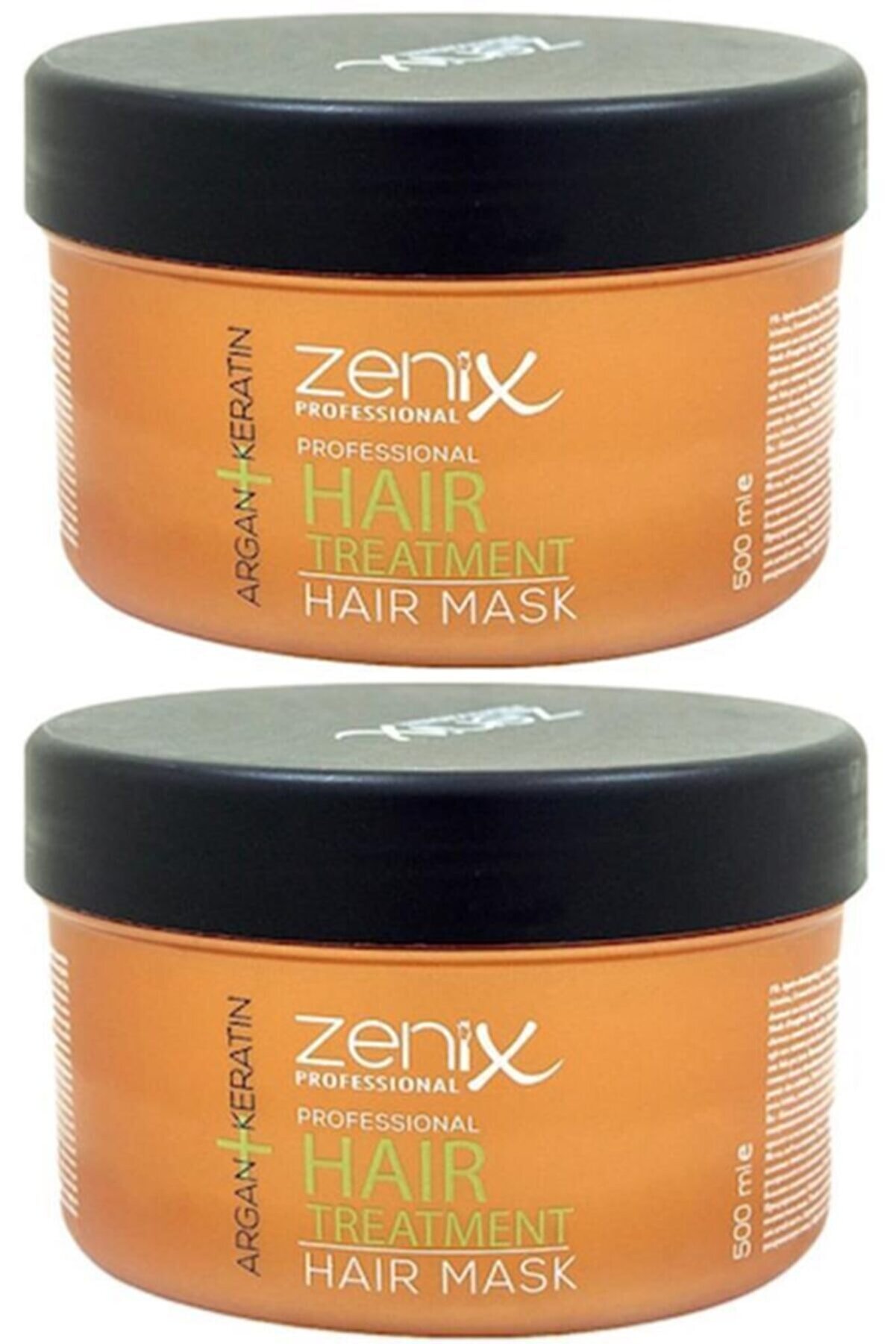 Zenix Saç Maskesi Argan Keratın Treatment 500 gr. 2'li