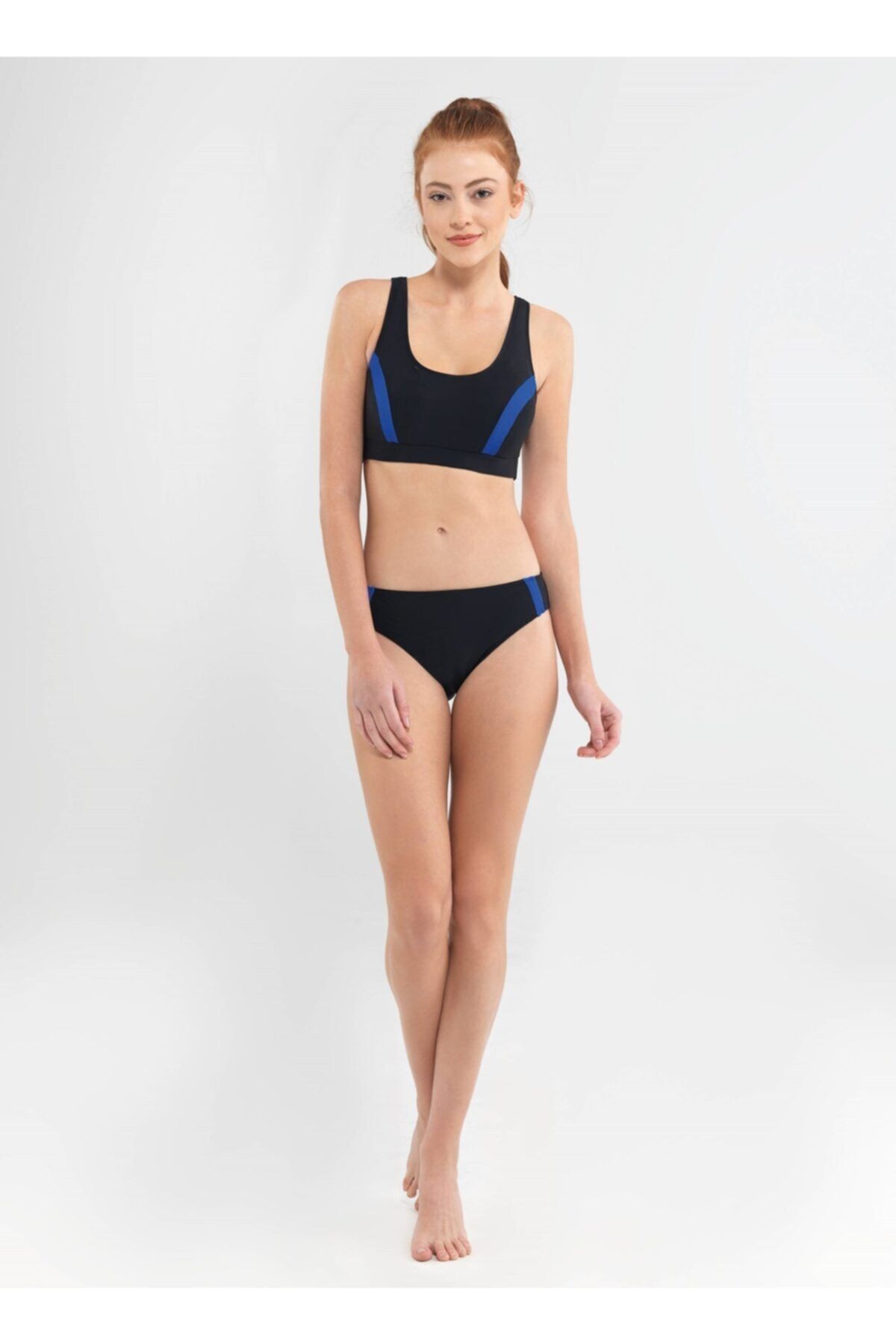 Blackspade Kadın Sporcu Bikini Takımı - 8646 - Siyah